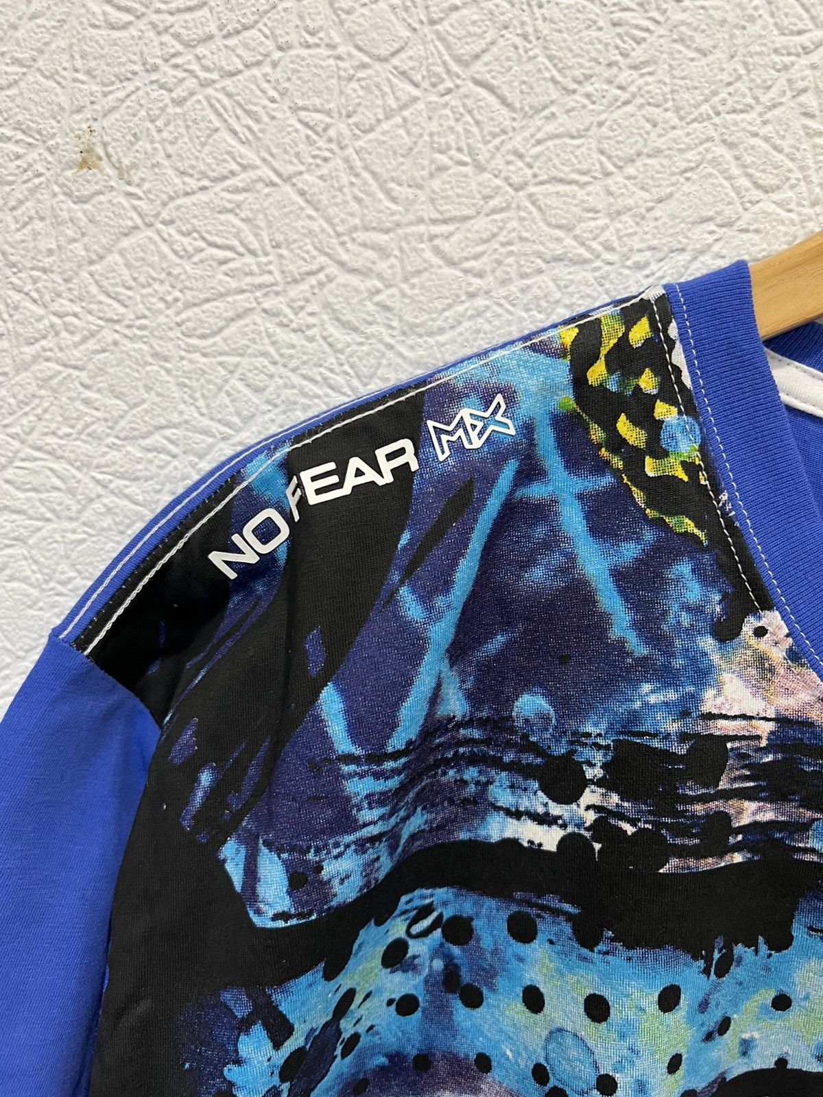 No Fear NWT No Fear Blue T Shirt Size US XL / EU 56 / 4 - 4 Thumbnail