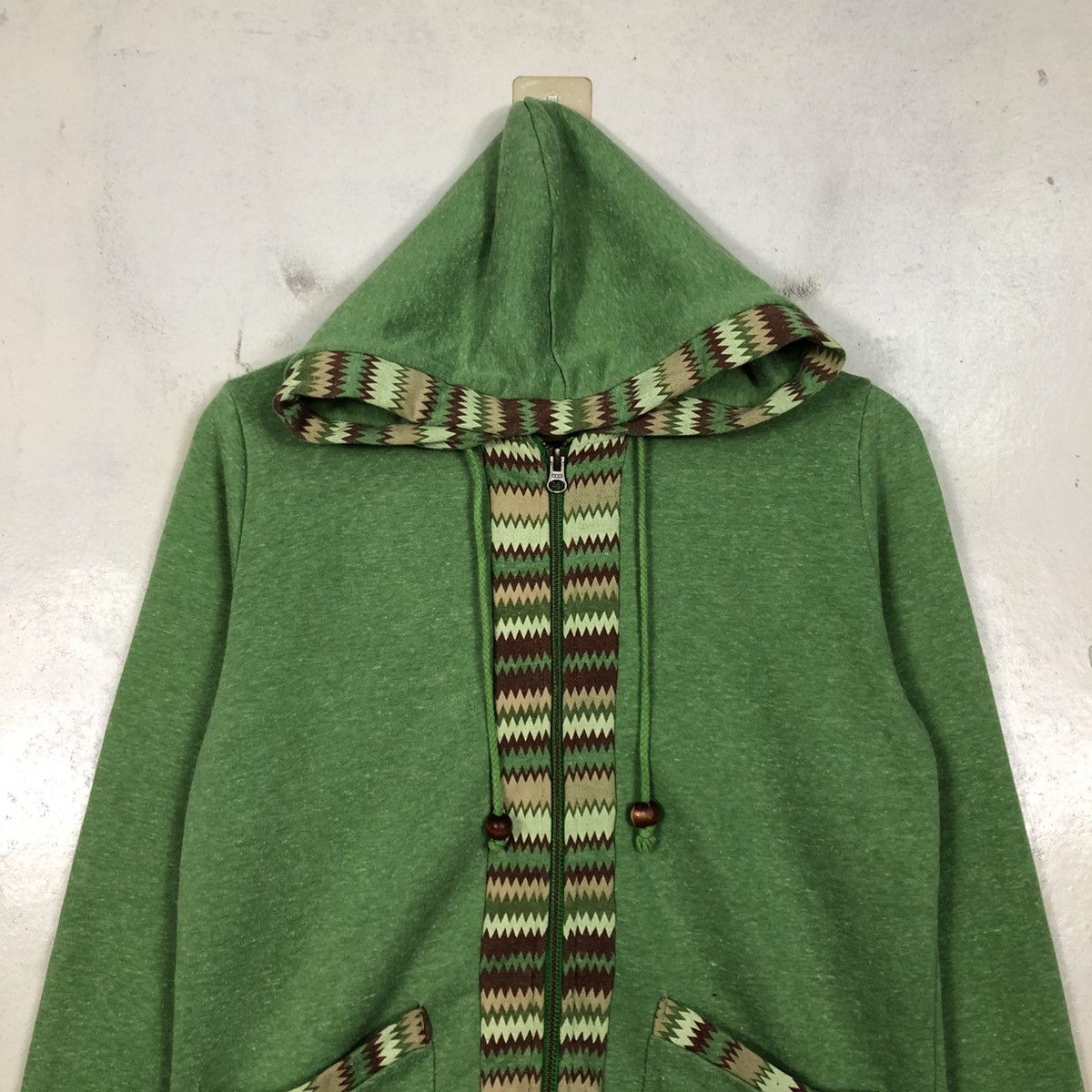 Beams Japan 📌Zipper Hoodie Beams Hearts Navajo Chimayo Design Size US M / EU 48-50 / 2 - 5 Thumbnail