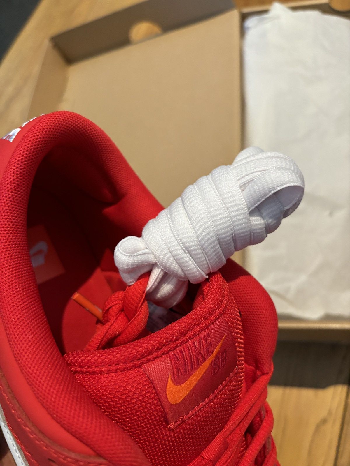 Nike Nike Dunk Low SB Orange Label Red Gum Size US 11 / EU 44 - 10 Thumbnail