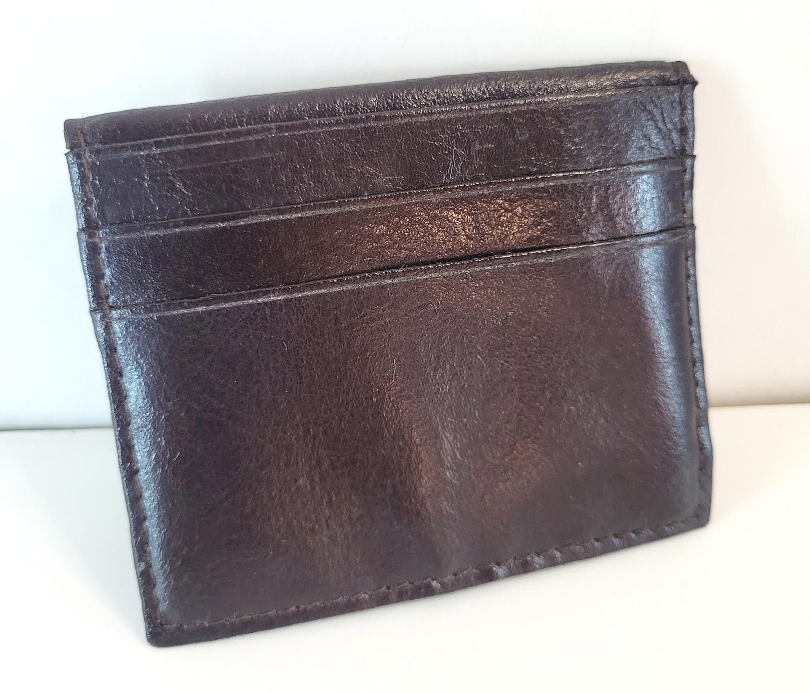 Other YL Accessories Genuine Leather Card & ID Wallet Full Grain Size ONE SIZE - 2 Thumbnail