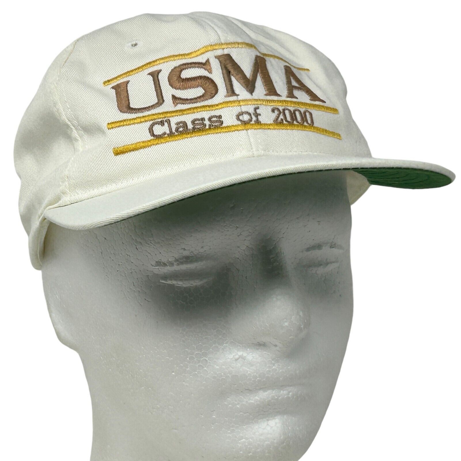 The Game Vintage USMA 2000 Hat Baseball Cap West Point 3 Bar Line Size ONE SIZE - 10 Thumbnail