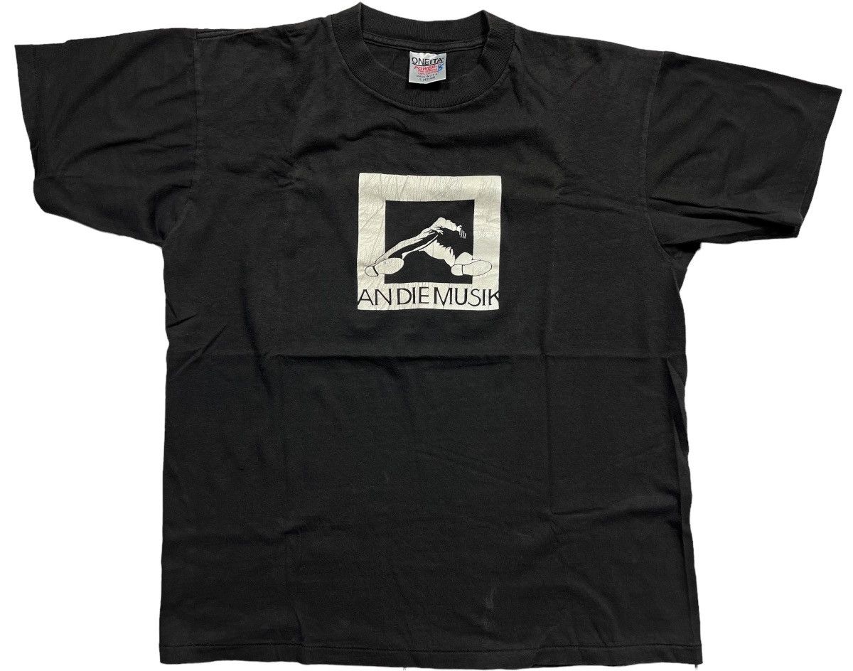 Band Tees × Vintage Vtg 90s An Die Musik Franz Schubert Classical Composer Goth Size US L / EU 52-54 / 3 - 1 Thumbnail