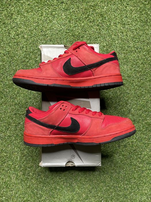 nike shoe with blood