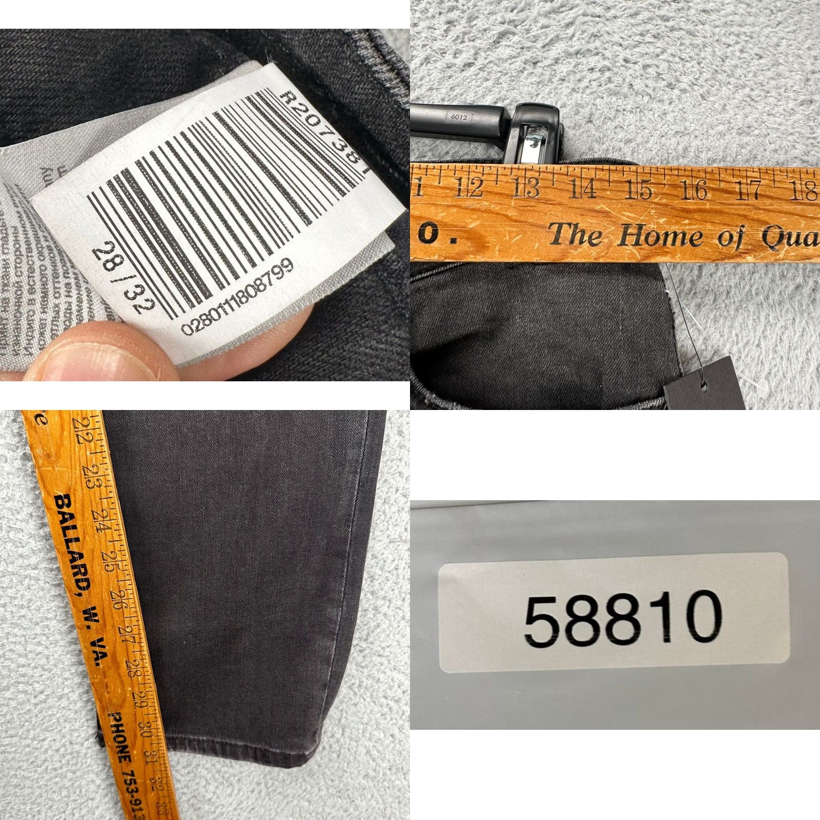 Mavi Mavi Matt Jeans Mens 28X32 Grey Relaxed Straight Stretch Denim NEW Size US 28 / EU 44 - 8 Thumbnail