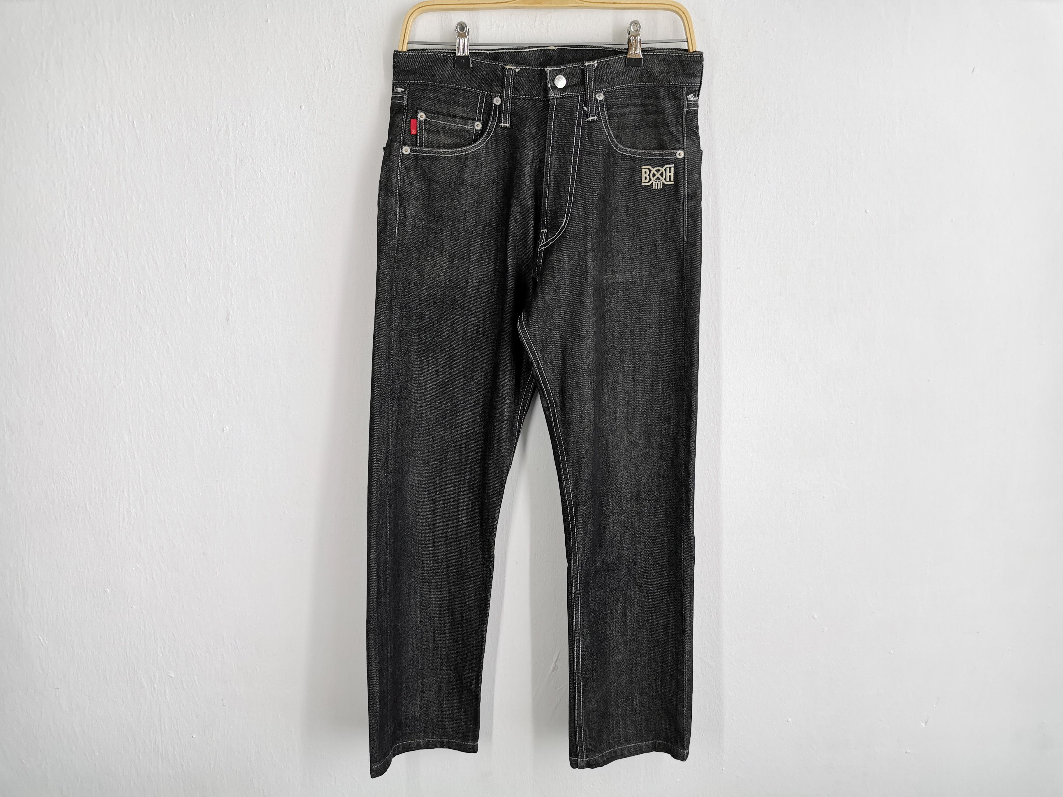 Bounty Hunter Vintage 90s Bounty X Hunter Denim Jeans Made In Japan Size US 31 - 2 Thumbnail