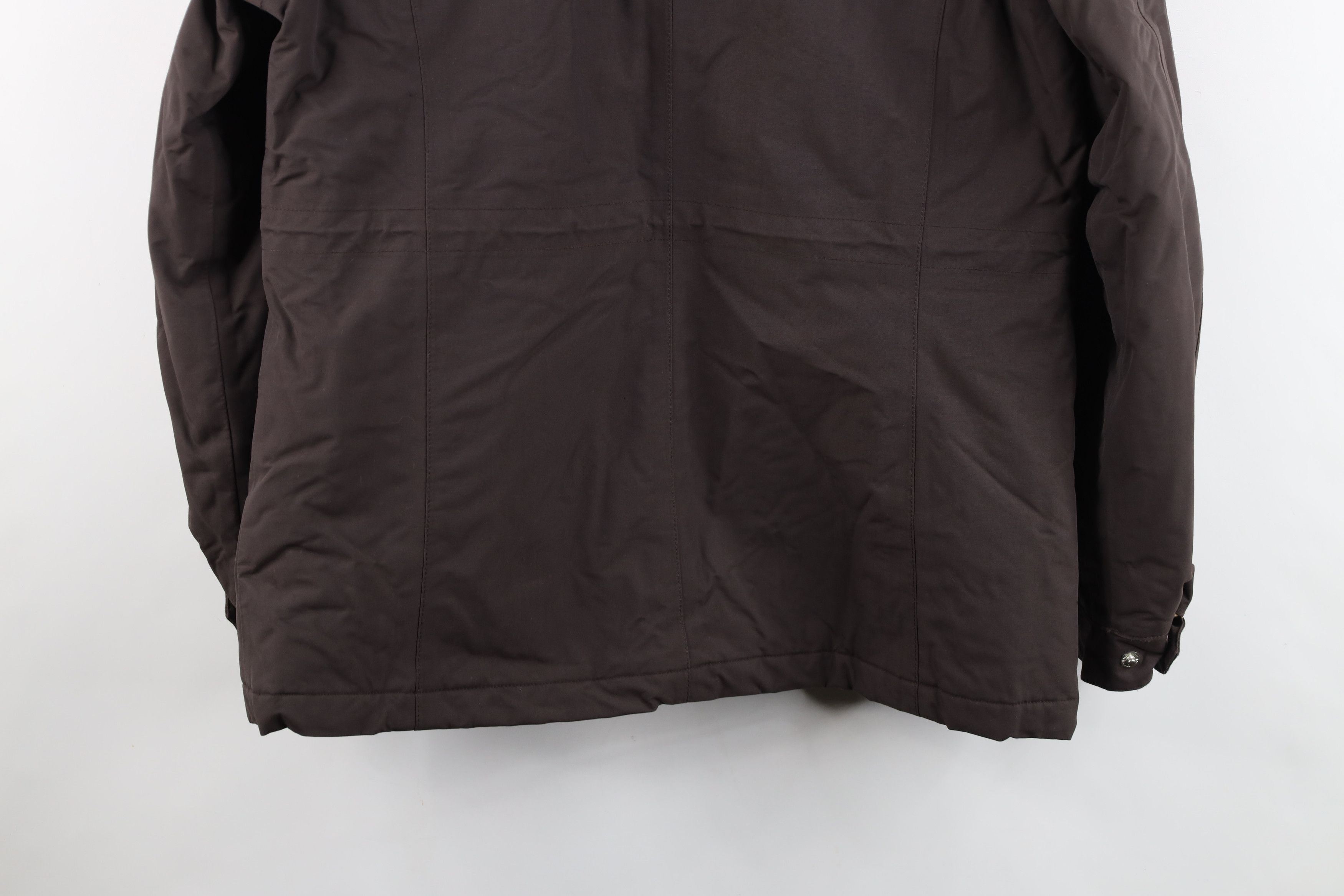 Lands' End Vintage Lands End Quilted Buckle Collar Jacket Brown Size M / US 6-8 / IT 42-44 - 16 Thumbnail