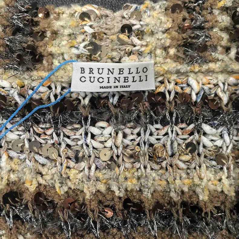 Brunello Cucinelli Brunello Cucinelli 23FW Heavyweight Scale Woven Gradient O Size XS / US 0-2 / IT 36-38 - 4 Thumbnail