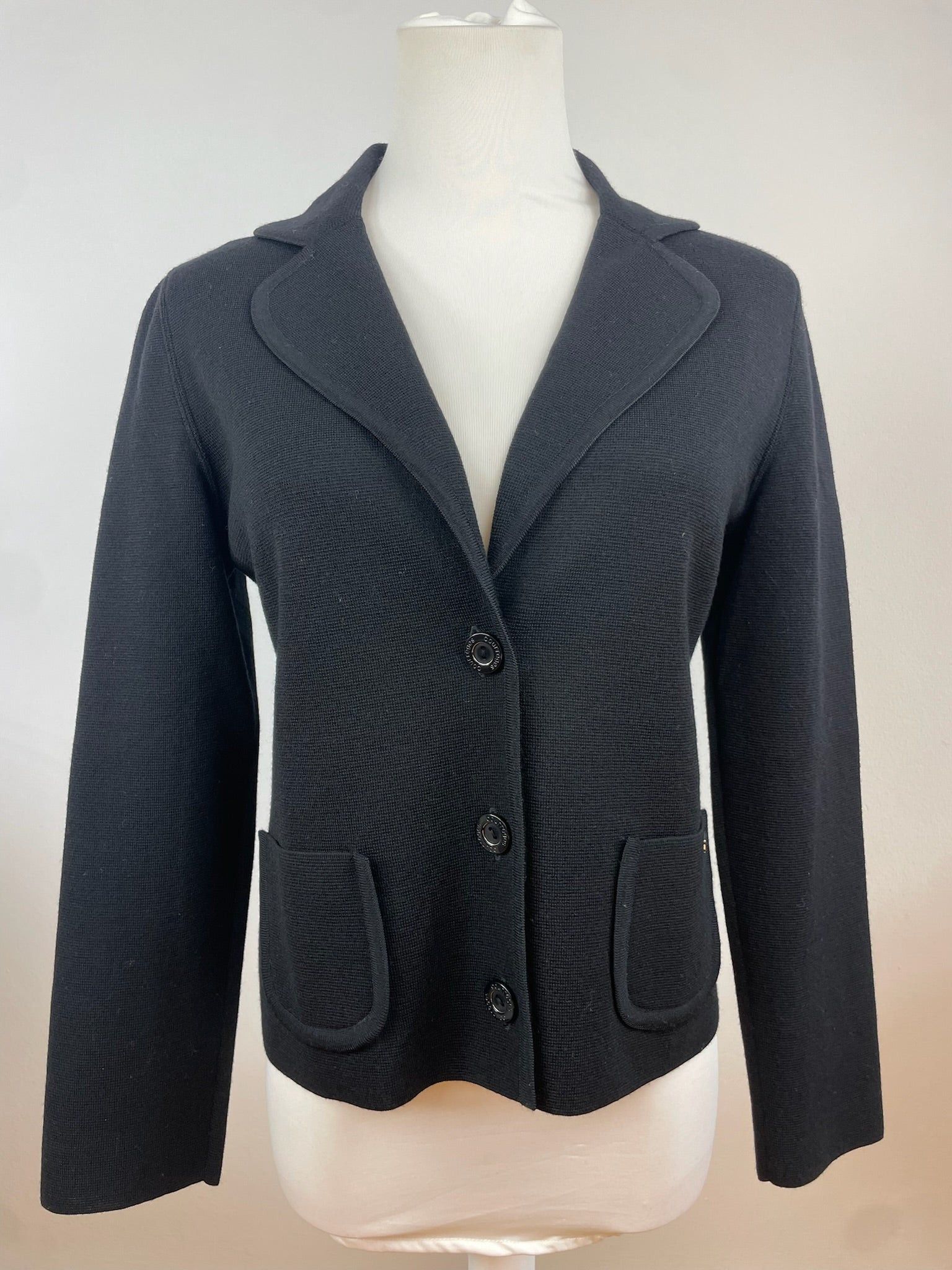 Courreges Vintage Blazer Black M Size S / US 4 / IT 40 - 1 Thumbnail