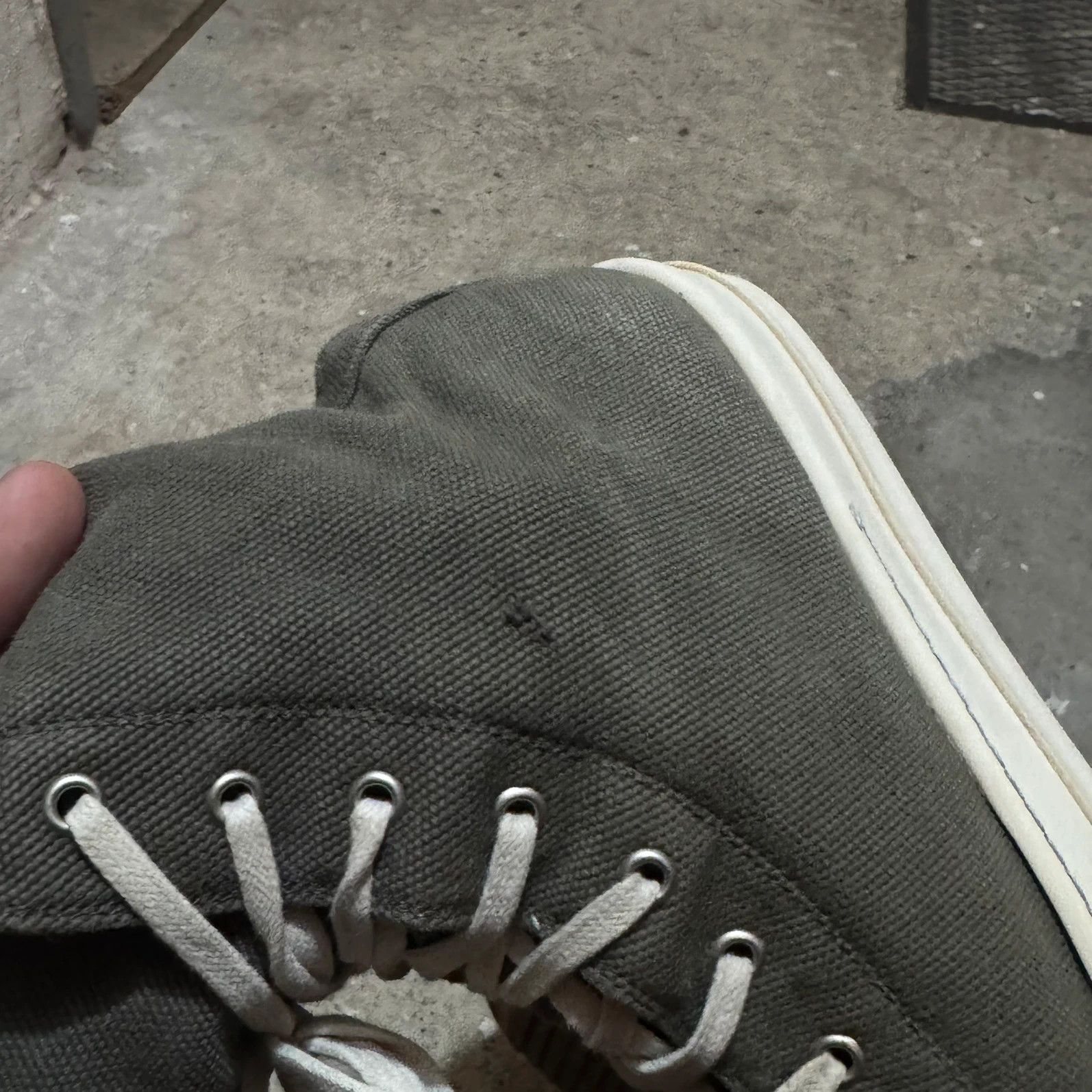 Rick owens drkshdw high top ramones