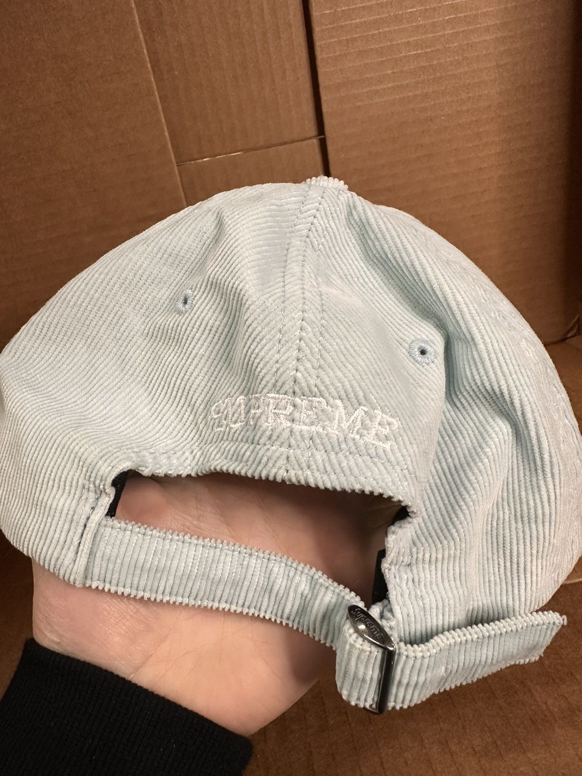 Supreme Supreme corduroy 6 panel hat Size ONE SIZE - 4 Thumbnail