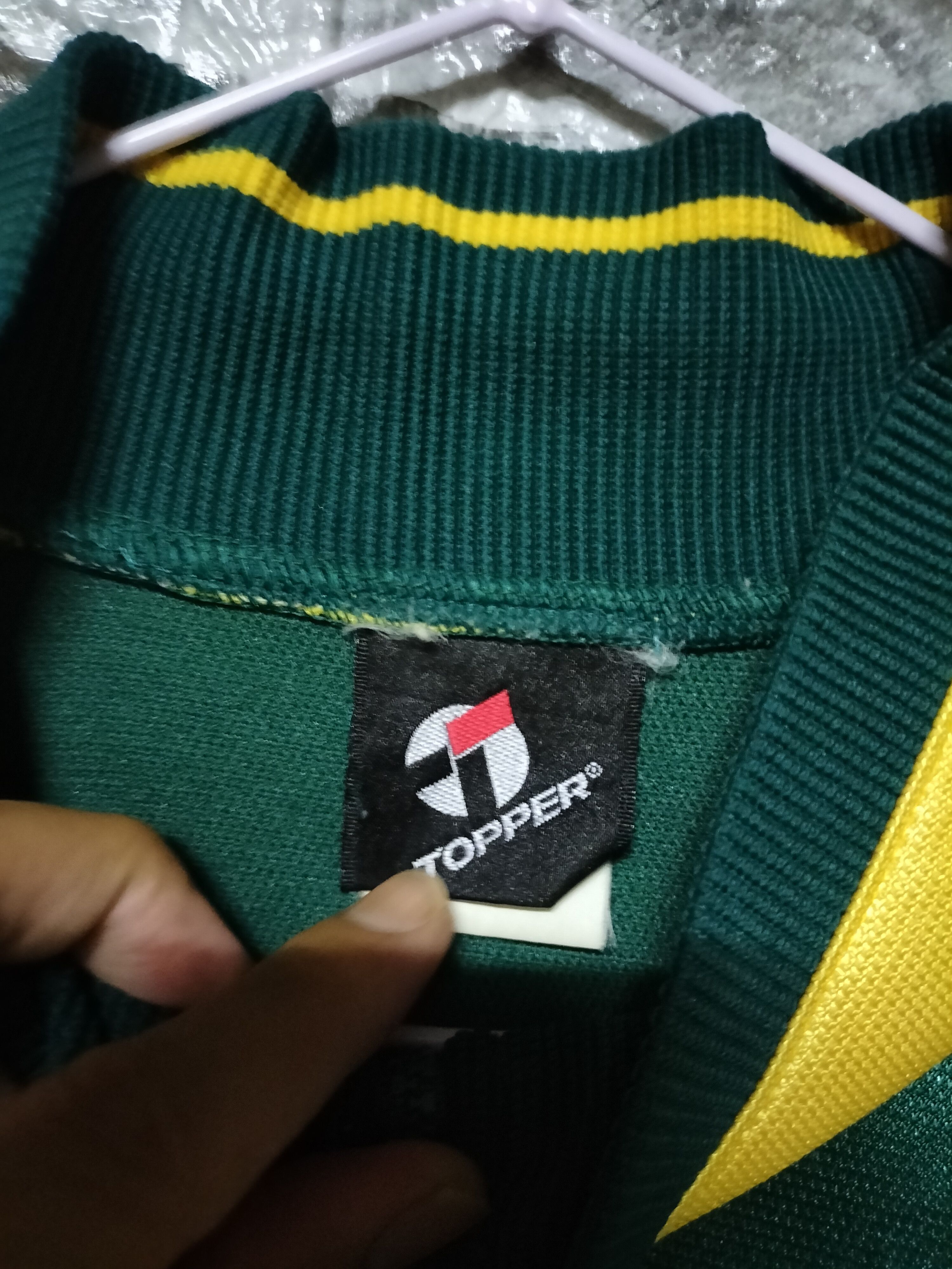 Topperz Vintage Topper Track Top 90s Big Logo Fashion sportswear Size US XL / EU 56 / 4 - 4 Thumbnail