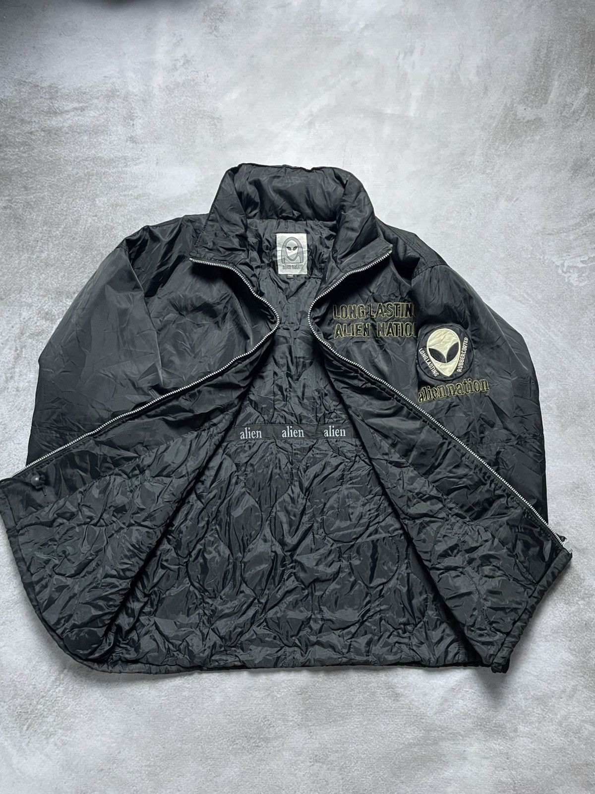 Alien Workshop 2000’s Alien Nation Nylon Hide Hooded Size US XL / EU 56 / 4 - 10 Thumbnail