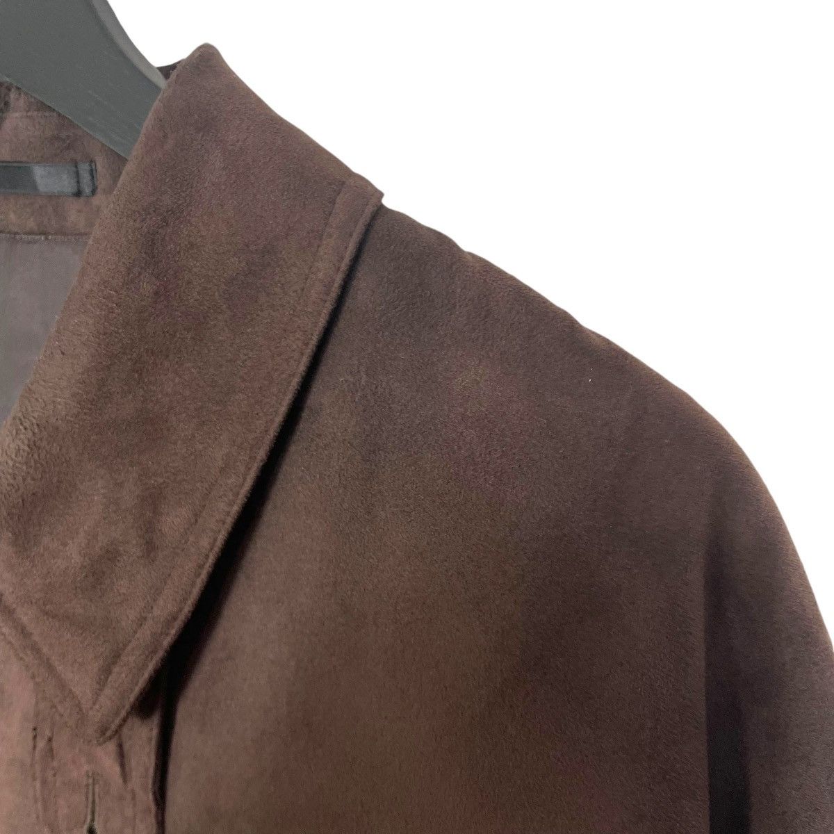 Courreges Vintage Courreges Homme Suede Jacket Core Jacket Button Up Size US L / EU 52-54 / 3 - 8 Thumbnail