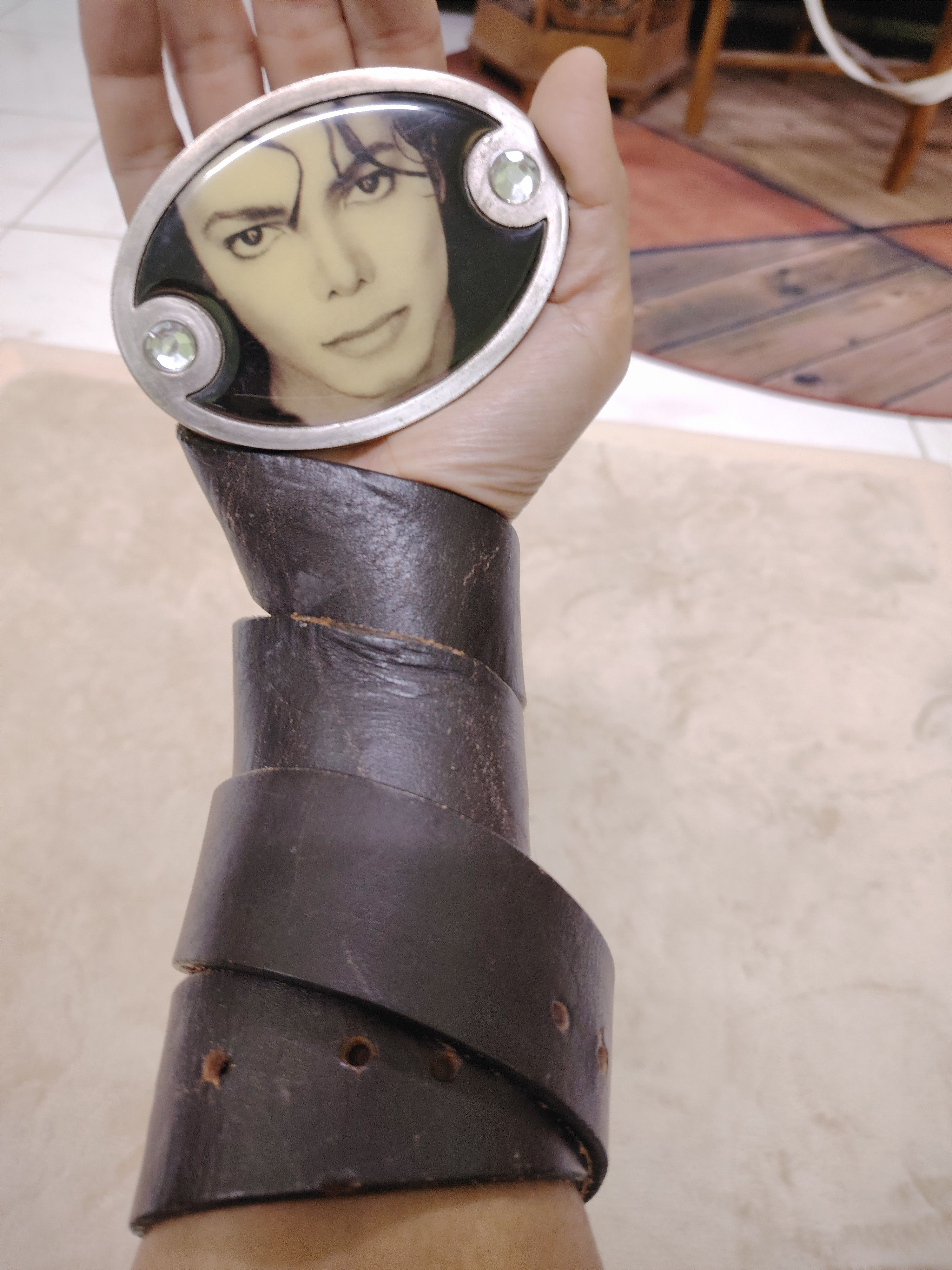 Bravado 2009 Michael Jackson Leather Belt by The Scotch House Size ONE SIZE - 4 Thumbnail