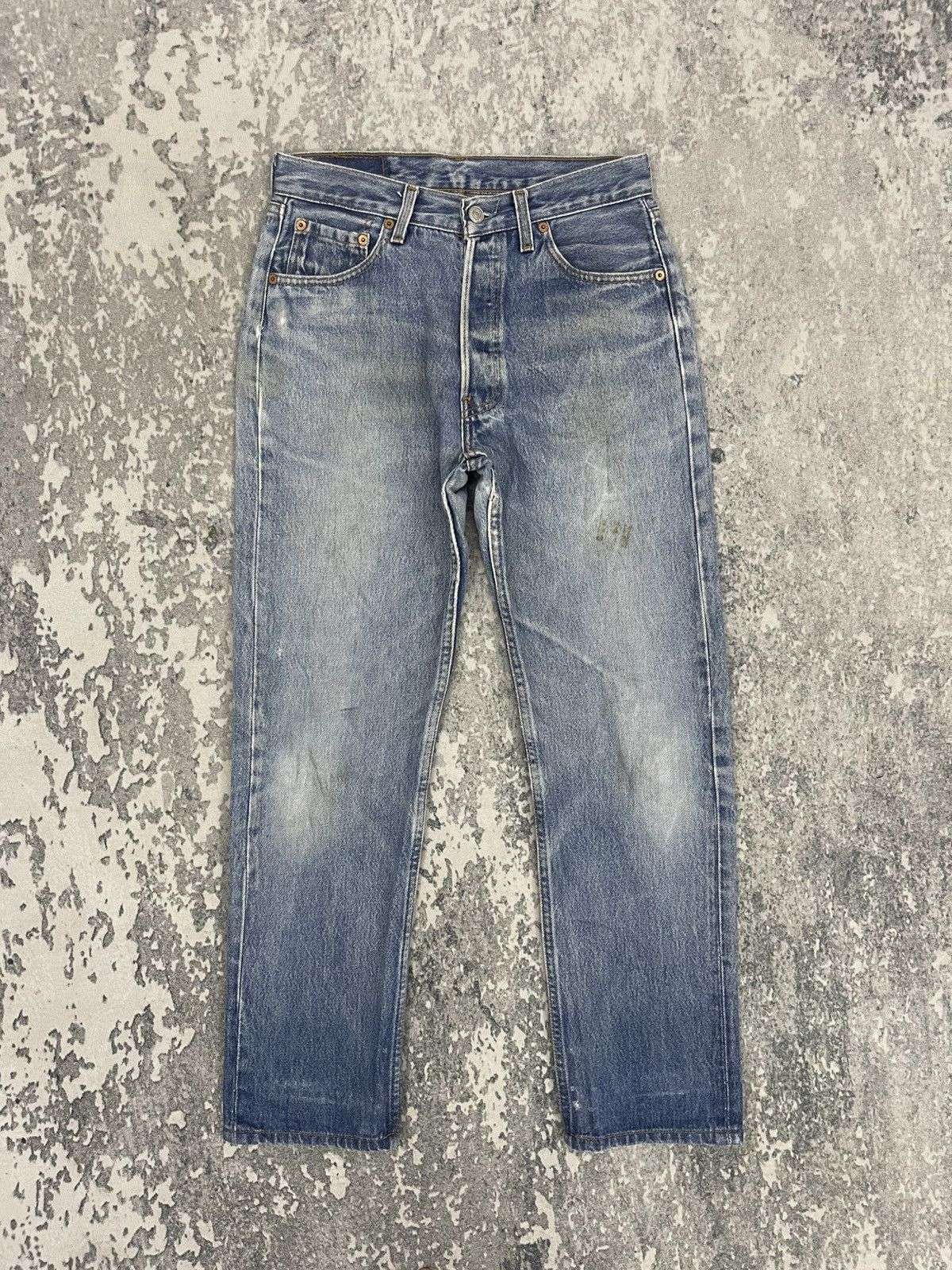 Levi's Vintage 90s Levis 501 Faded Blue For Women Size 29" - 1 Thumbnail