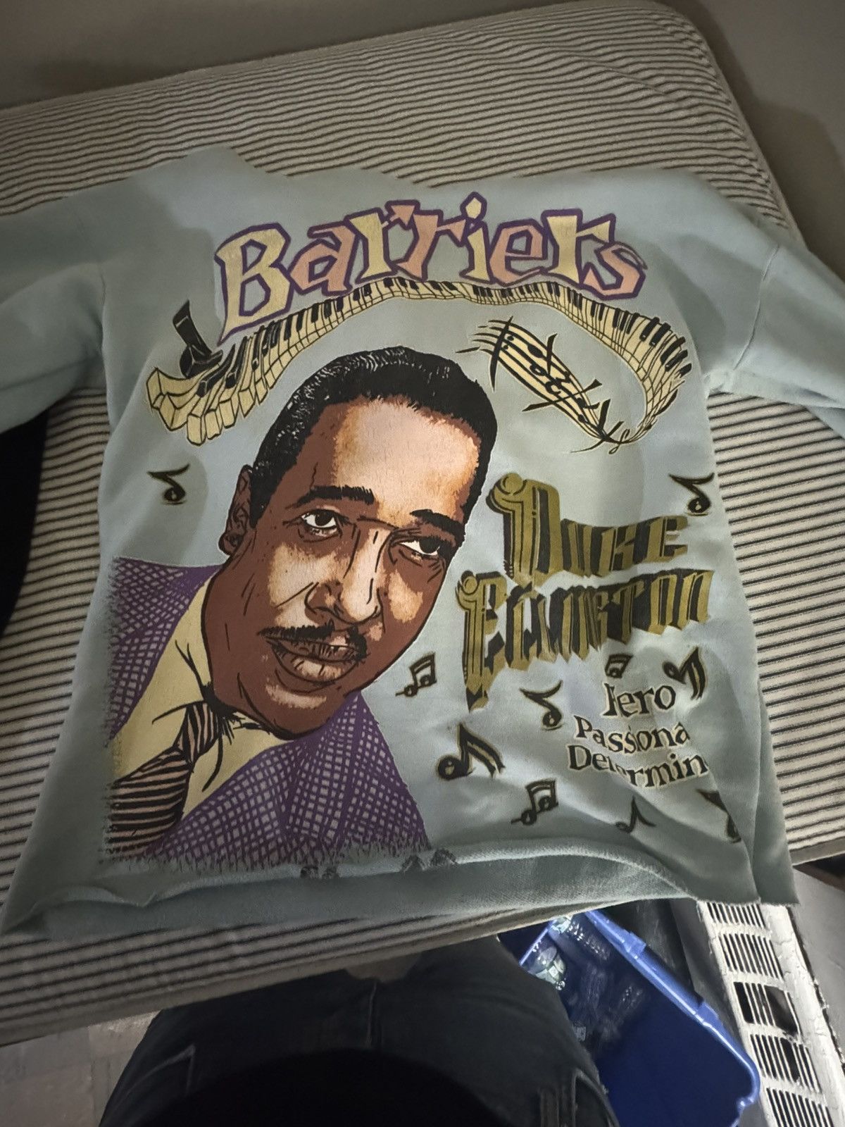 Barriers Blue duke ellington hoodie Size US M / EU 48-50 / 2 - 2 Thumbnail