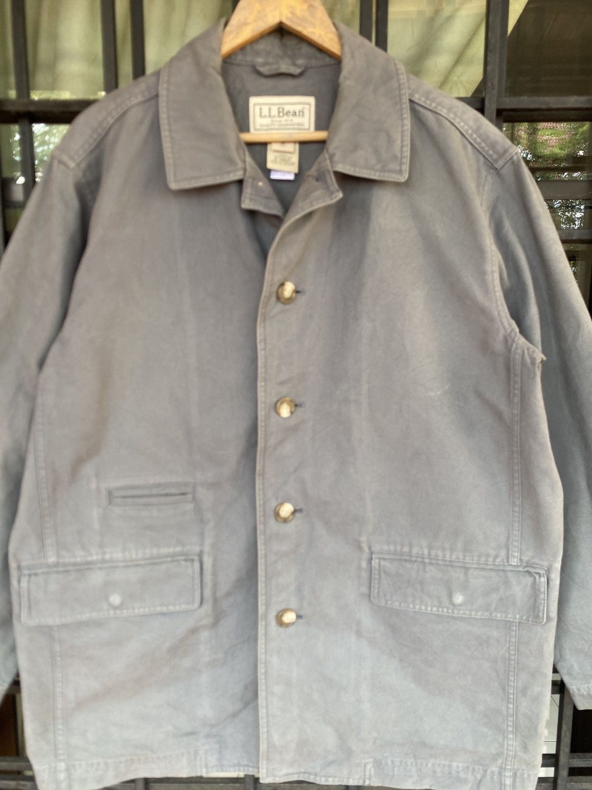 L.L. Bean Vintage 90s L.L Bean Chore Jacket - sizes 24.2” x 31” Size US M / EU 48-50 / 2 - 3 Thumbnail