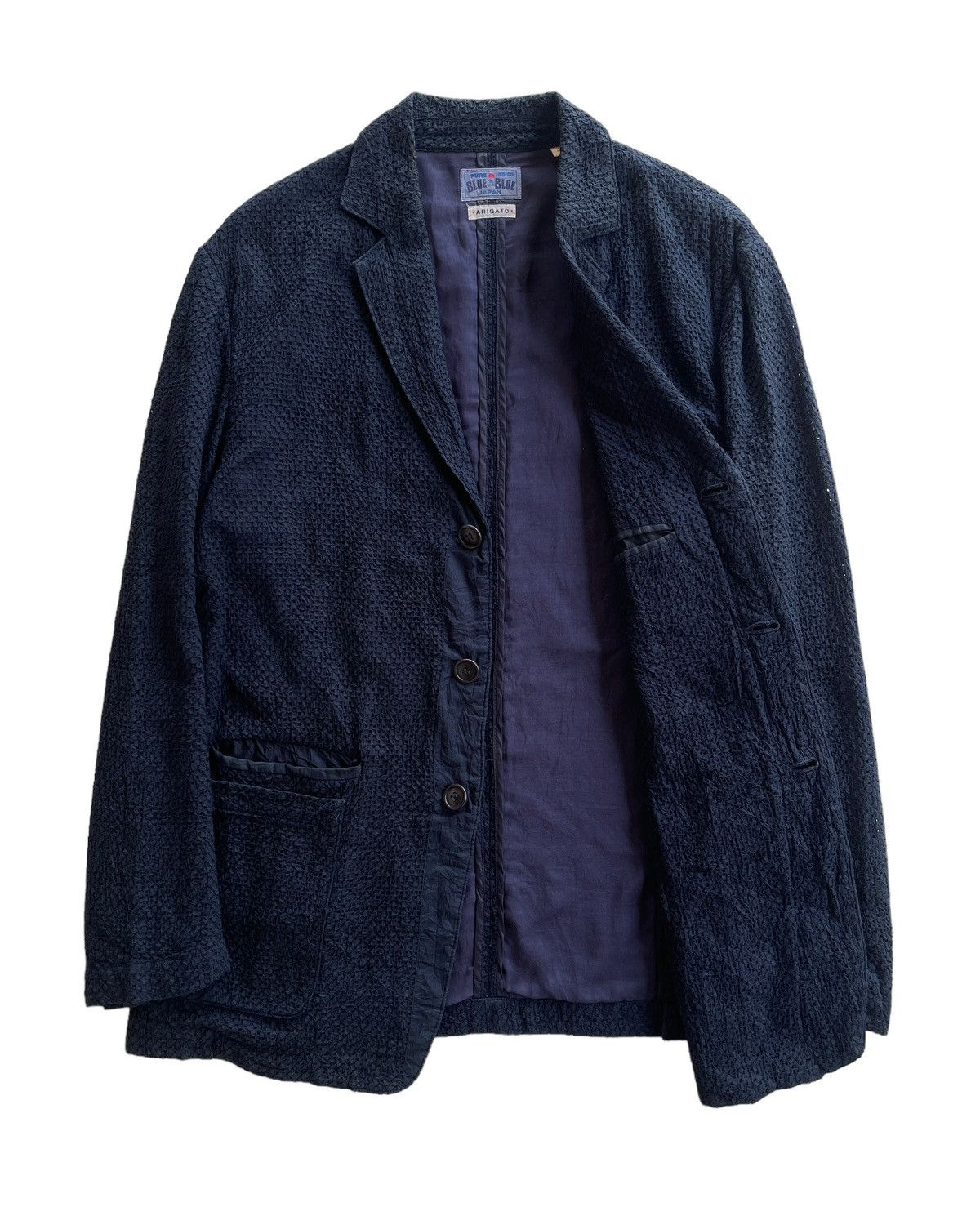 Blue Blue Japan Blue Blue Arigato Pure Indigo Japan Jacket Size US M / EU 48-50 / 2 - 3 Thumbnail