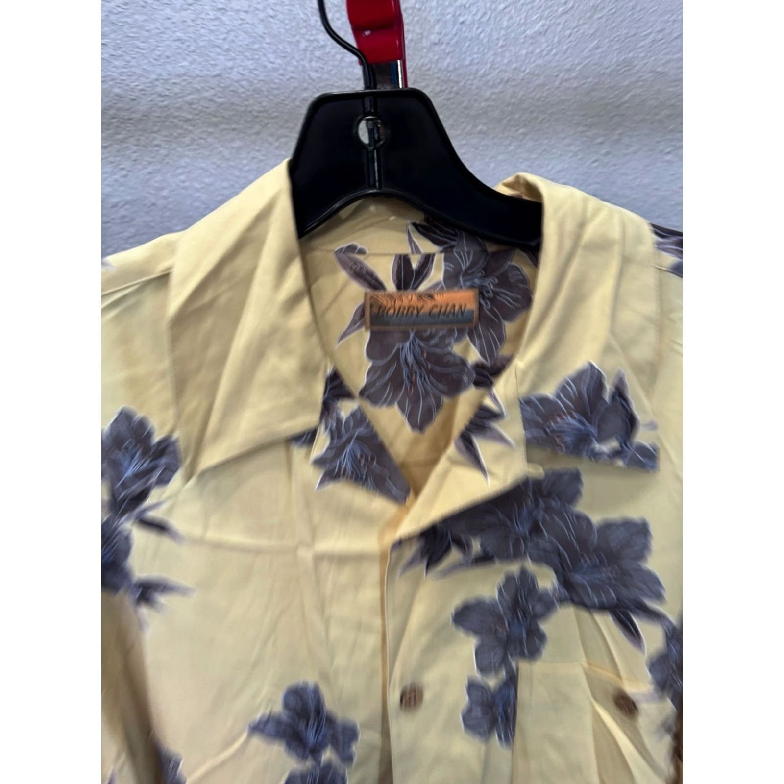 Vintage Bobby Chan Silk Bold Floral Short Sleeve Shirt Hawaiian XL Mens Size US XL / EU 56 / 4 - 4 Thumbnail