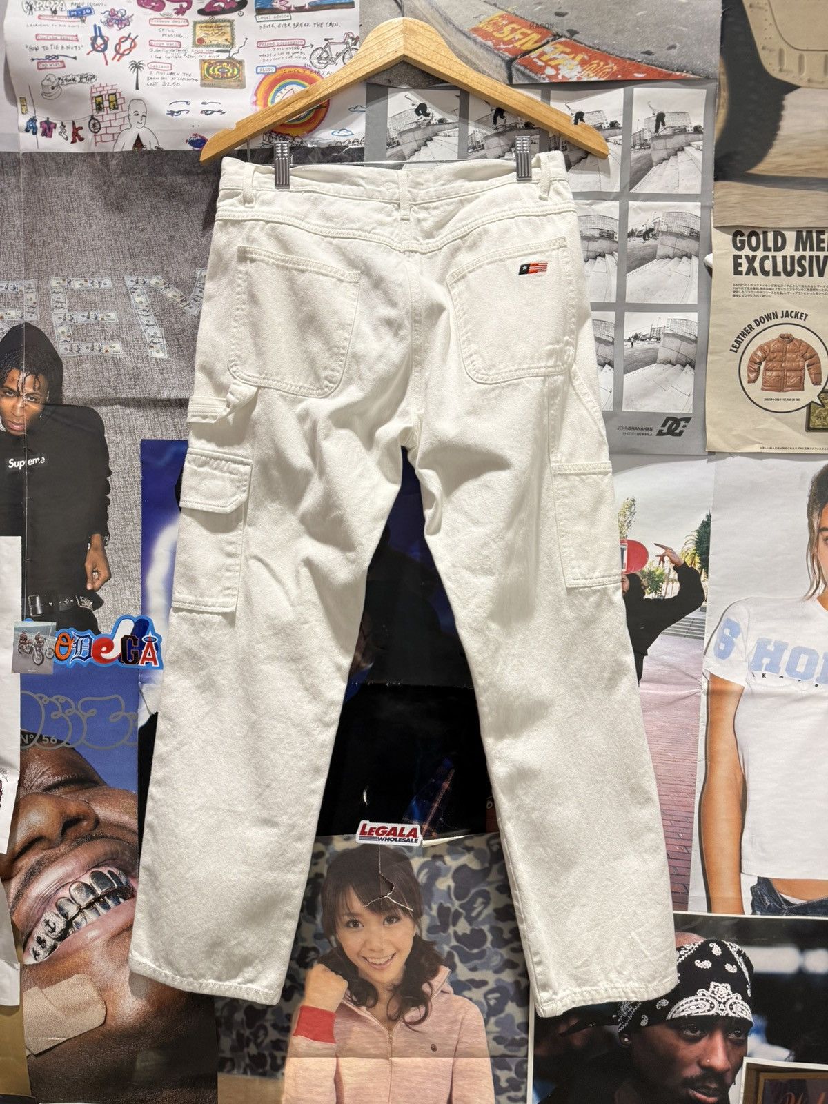 Honor the Gift HONOR THE GIFT Men's White Mason Pants Size US 30 / EU 46 - 4 Thumbnail