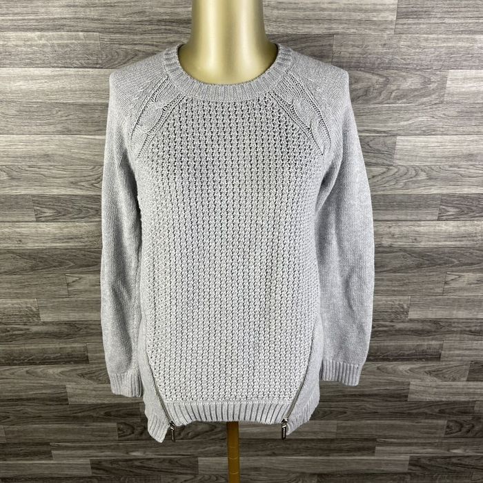 Michael kors waffle knit clearance sweater