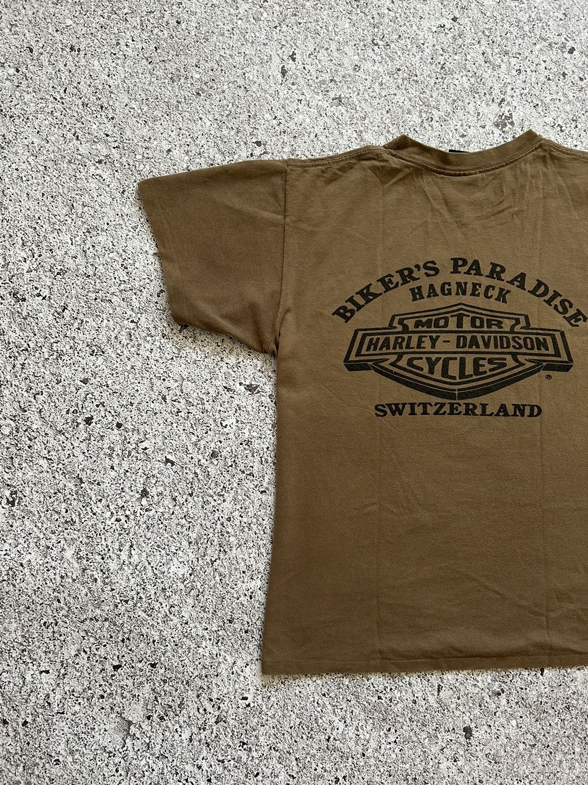Harley Davidson × Vintage Vintage 1990 Harley Davidson 3D Emblem American Legend Tee Size US L / EU 52-54 / 3 - 5 Thumbnail