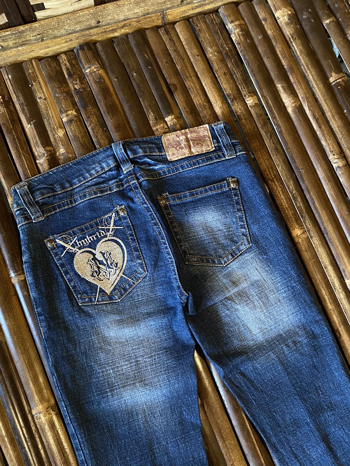 SKY BOMBER DENIM PANTS