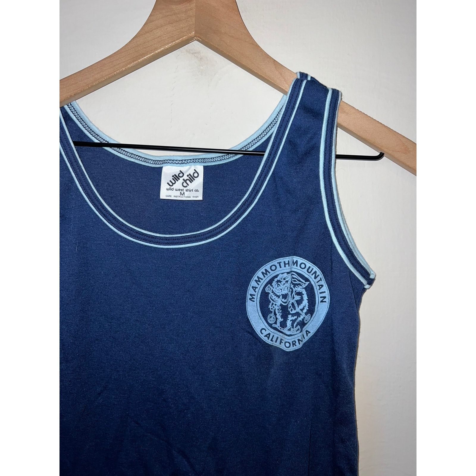 Vintage Womens Vintage Mammoth Mountain Shirt California Tank Top M Size M / US 6-8 / IT 42-44 - 2 Thumbnail