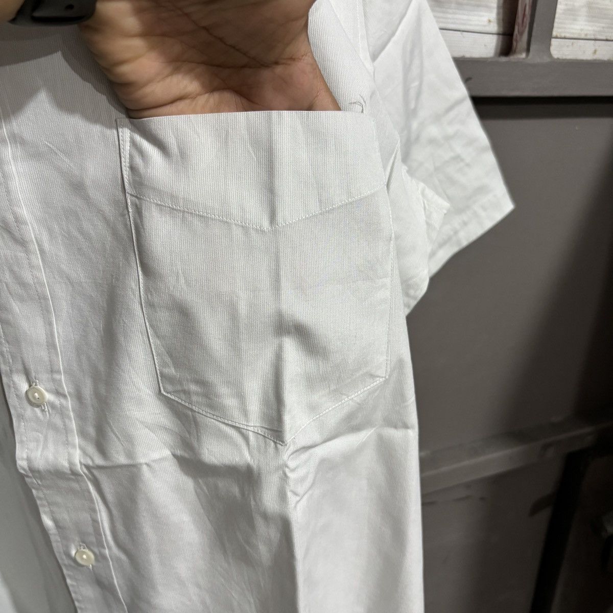 Issey Miyake Vtg Issey Miyake x Hamilton Shirt Size US XL / EU 56 / 4 - 3 Thumbnail