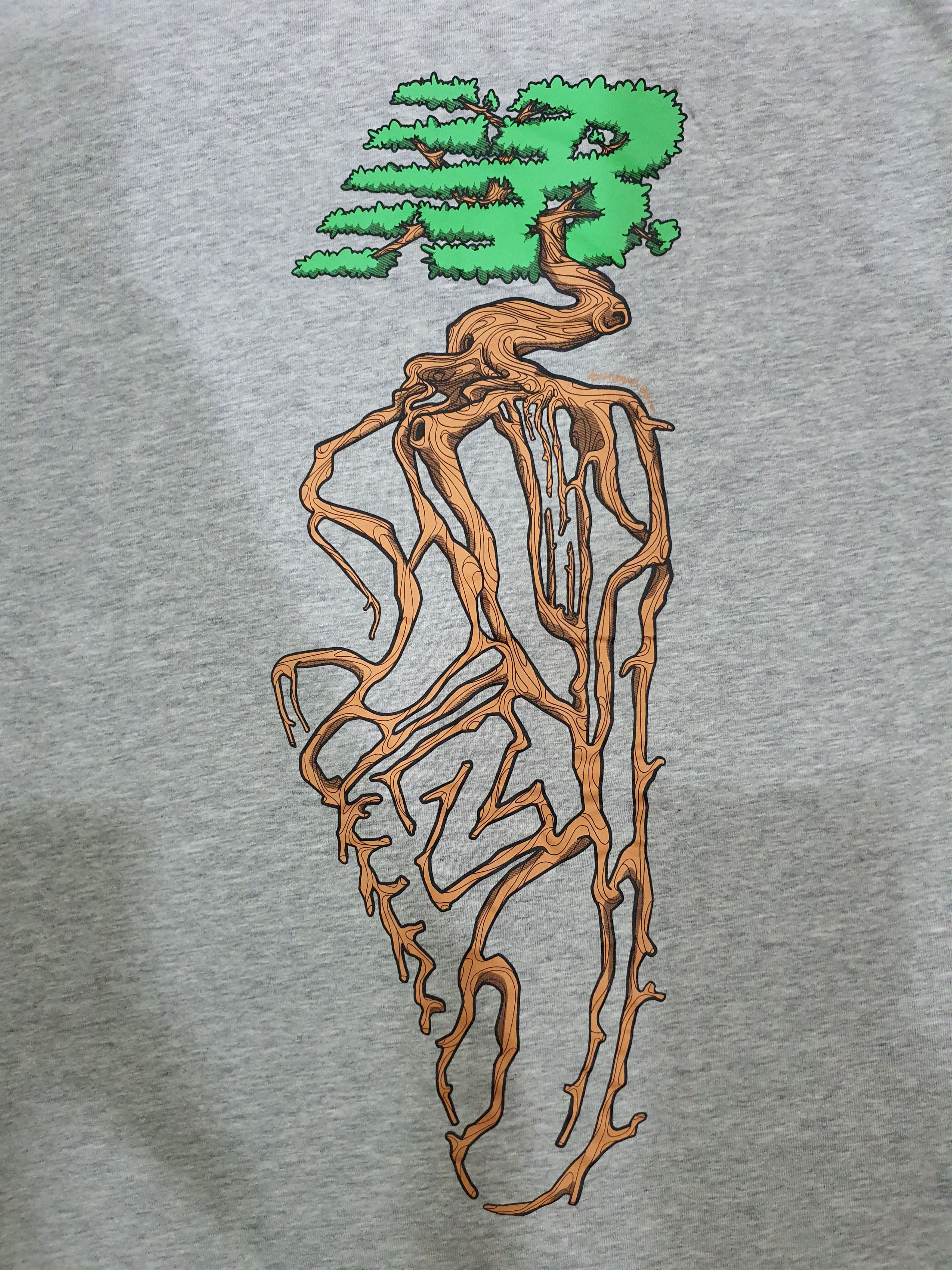 New Balance Balance NB Essentials Roots Graphic Tee in athletic grey Size US S / EU 44-46 / 1 - 3 Thumbnail