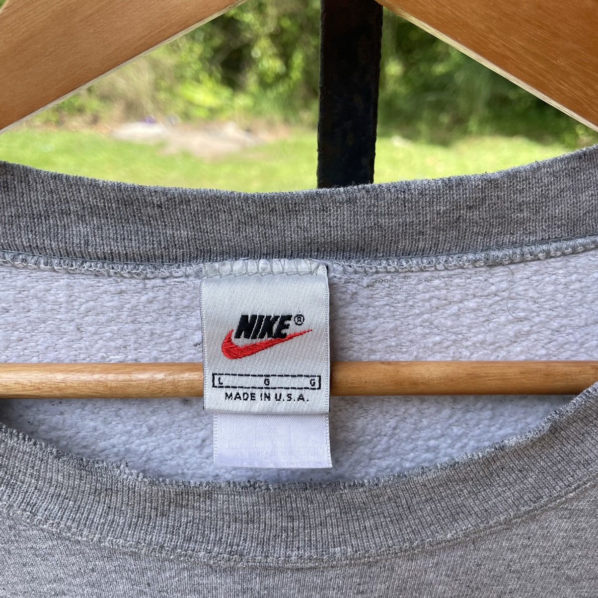 Nike × Vintage 🔥Vintage 1997 Nike Penn State Football Distress Sweatshirts Size US L / EU 52-54 / 3 - 12 Thumbnail