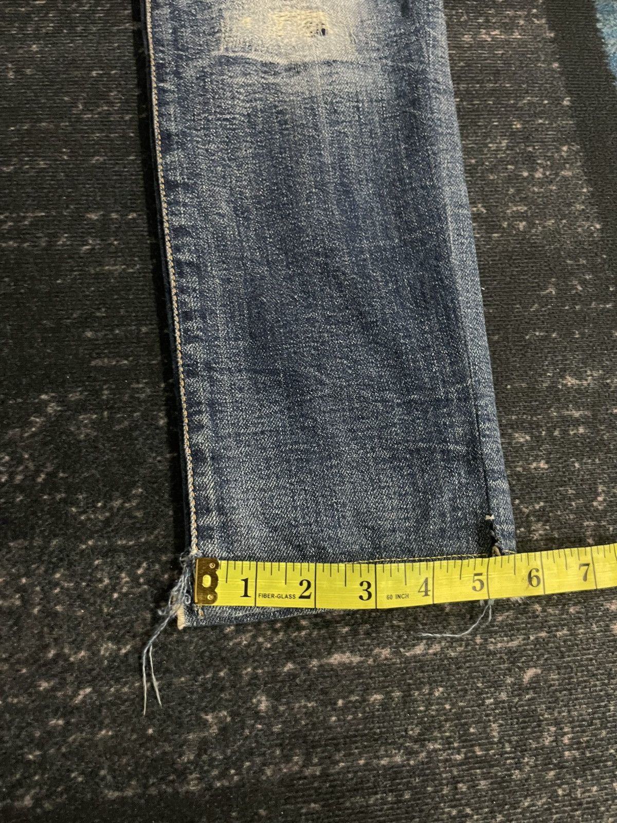 Armani Armani Jeans Distressed Denim Size US 29 - 18 Thumbnail