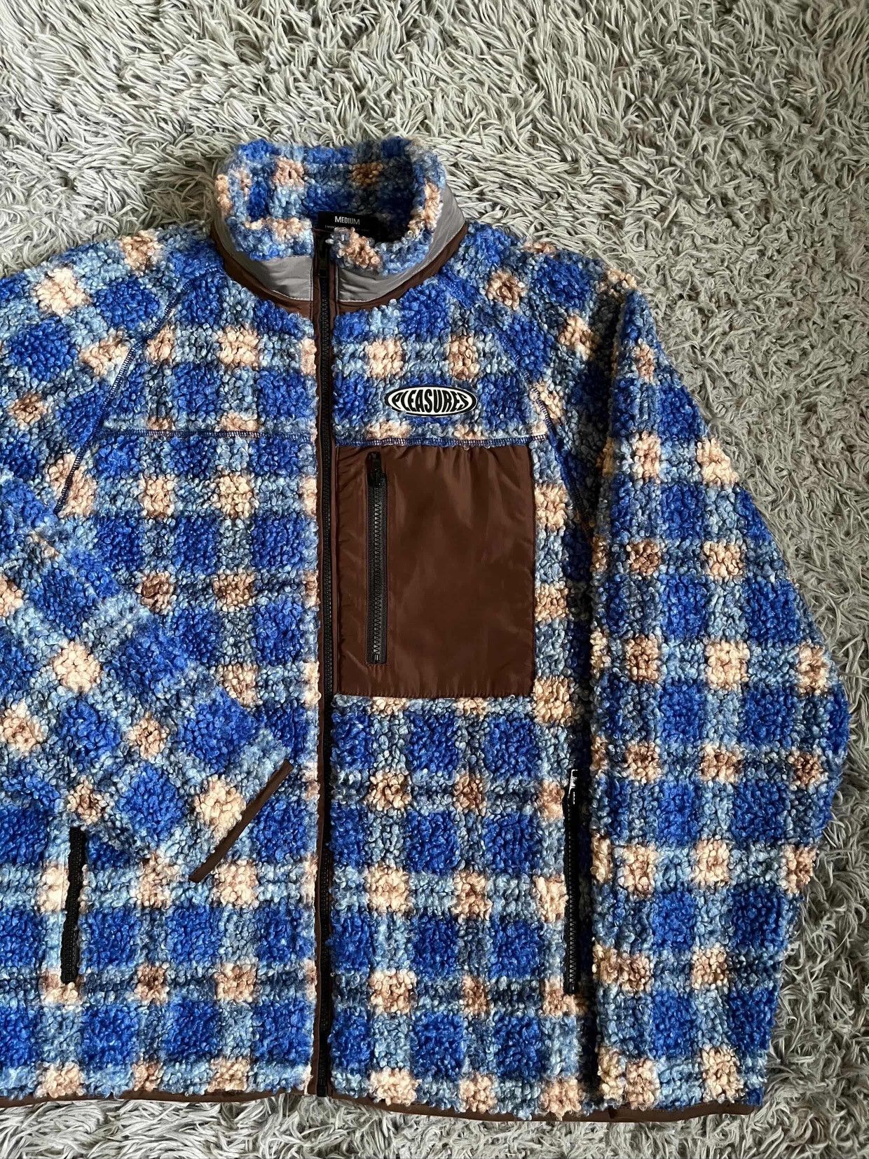 Pleasures Pleasures Wraith Poodle Polar Fleece Jacket Size US M / EU 48-50 / 2 - 4 Thumbnail