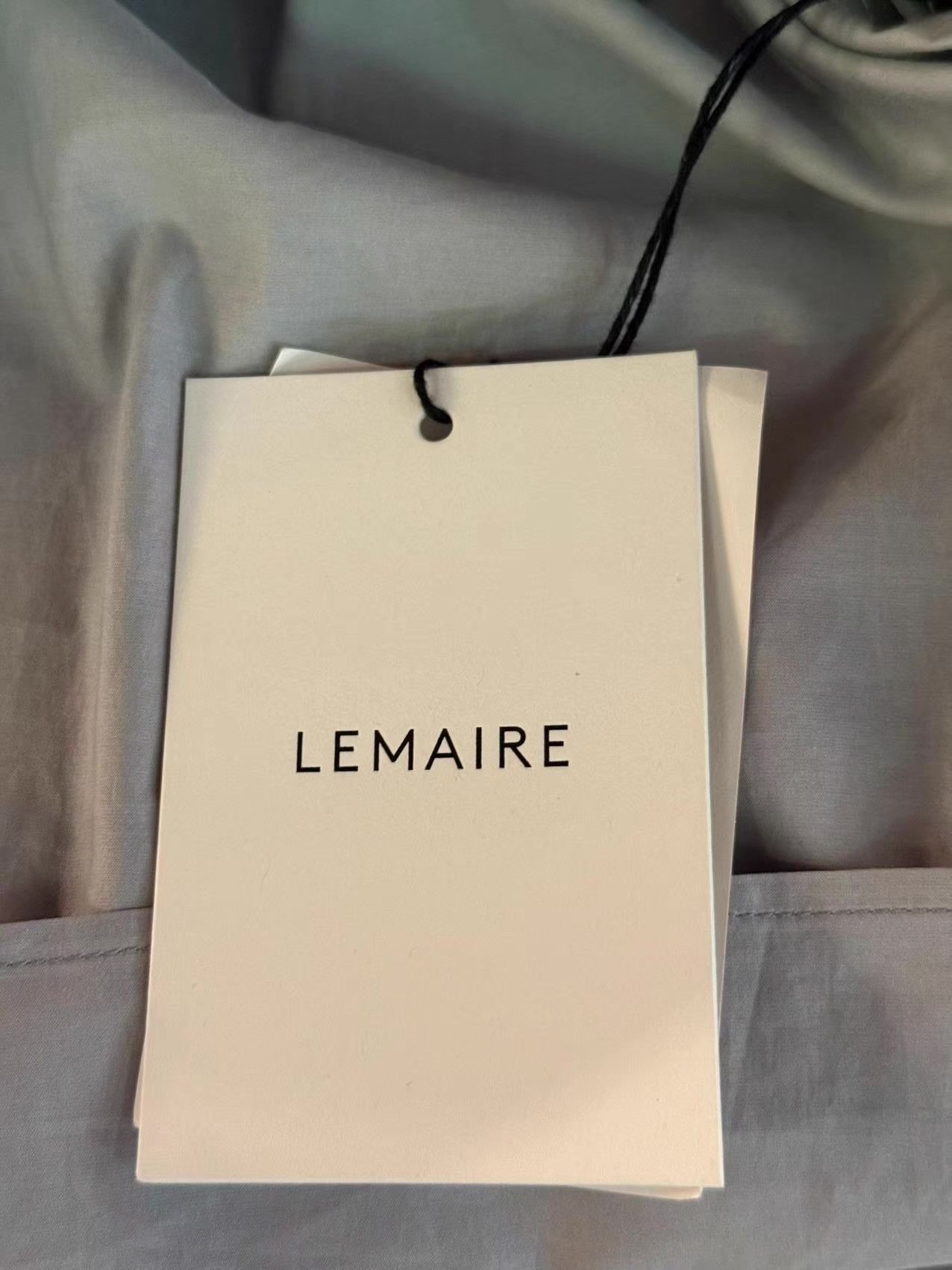 Lemaire LEMAIRE FW25 Straight‑Collar Twisted Shirt.Ｑ25 Size S / US 4 / IT 40 - 4 Thumbnail