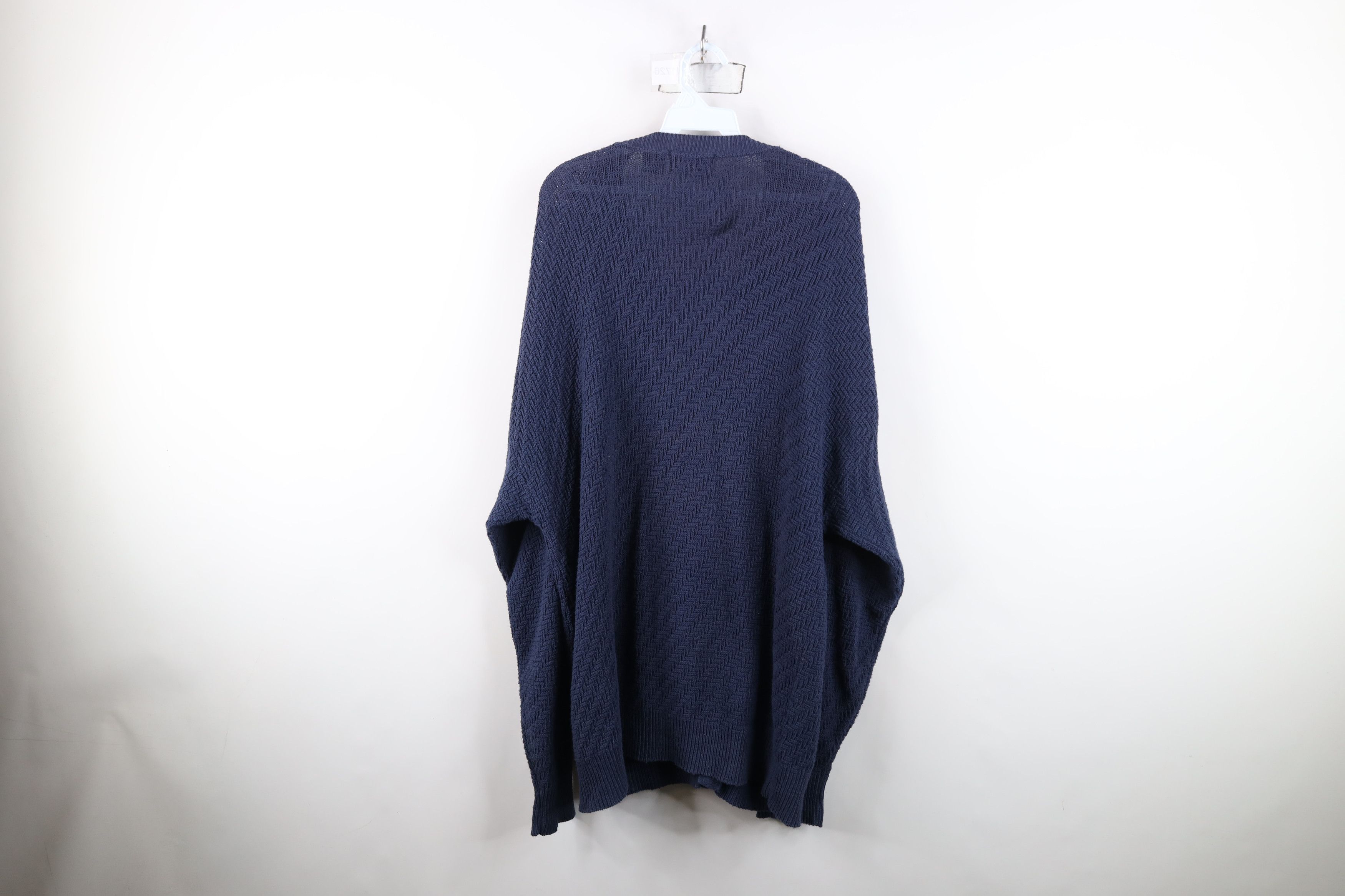 Vintage Vintage 90s Streetwear Knit Zig Zag Cardigan Sweater USA Size US L / EU 52-54 / 3 - 11 Thumbnail
