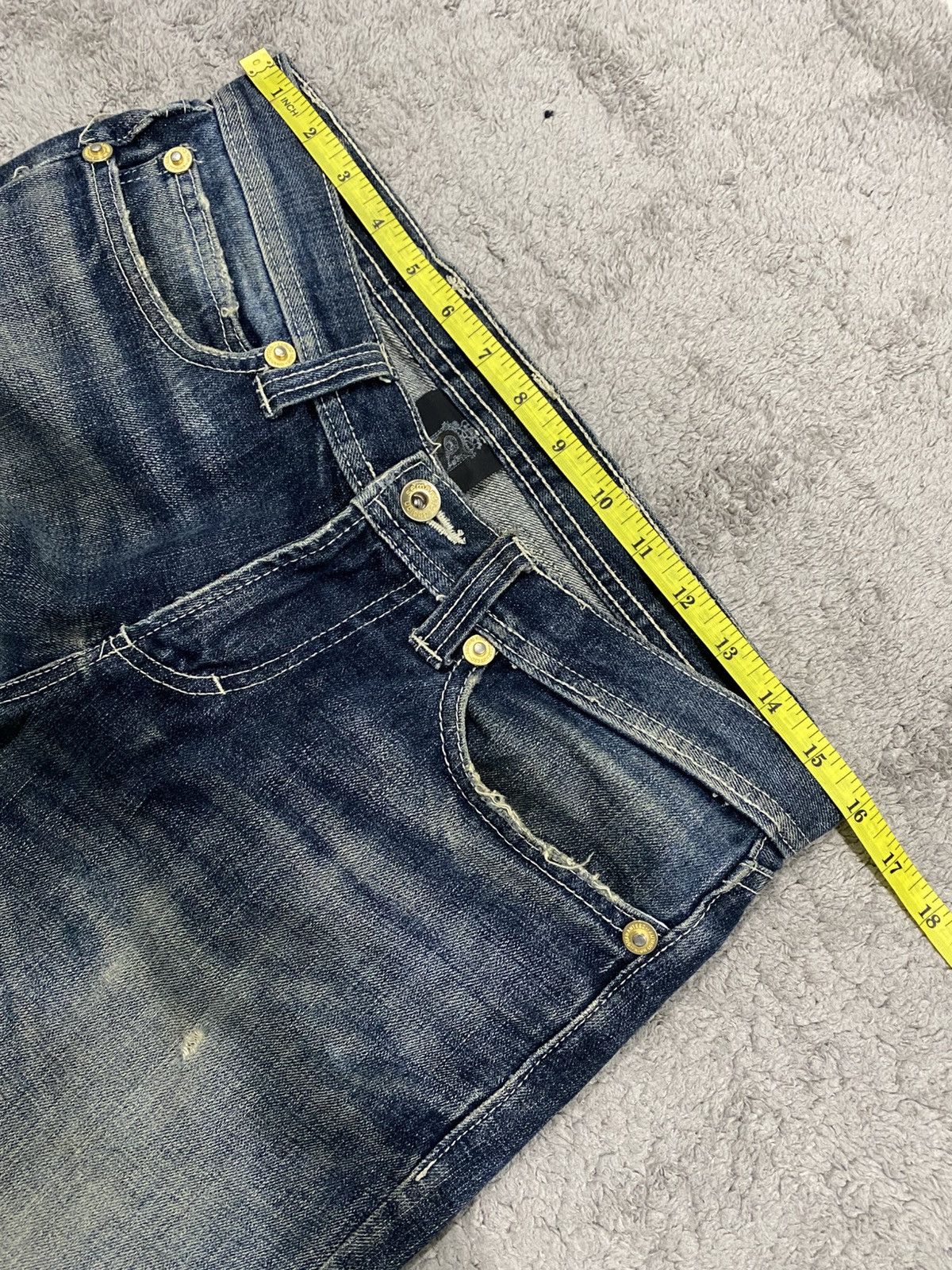 semanticdesign Semantic Design Mudwash Clawmark Distressed Denim Jeans Size US 32 / EU 48 - 21 Thumbnail