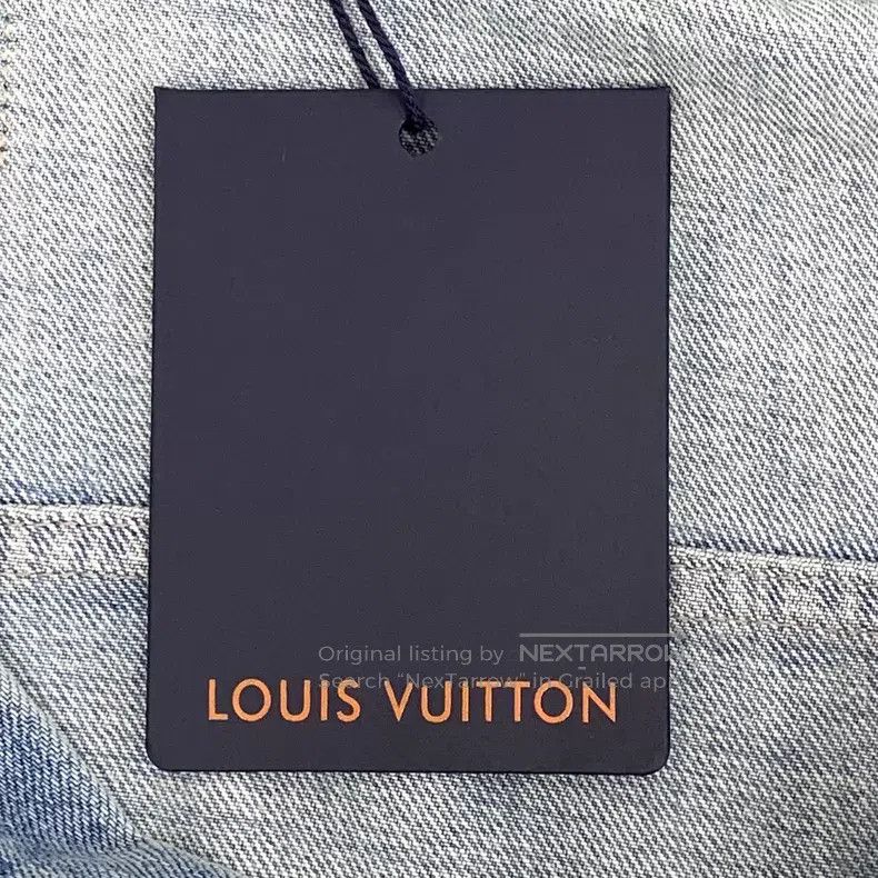 Louis Vuitton Louis Vuitton 25 blue washed logo embroidered cotton lapel Size US L / EU 52-54 / 3 - 9 Thumbnail