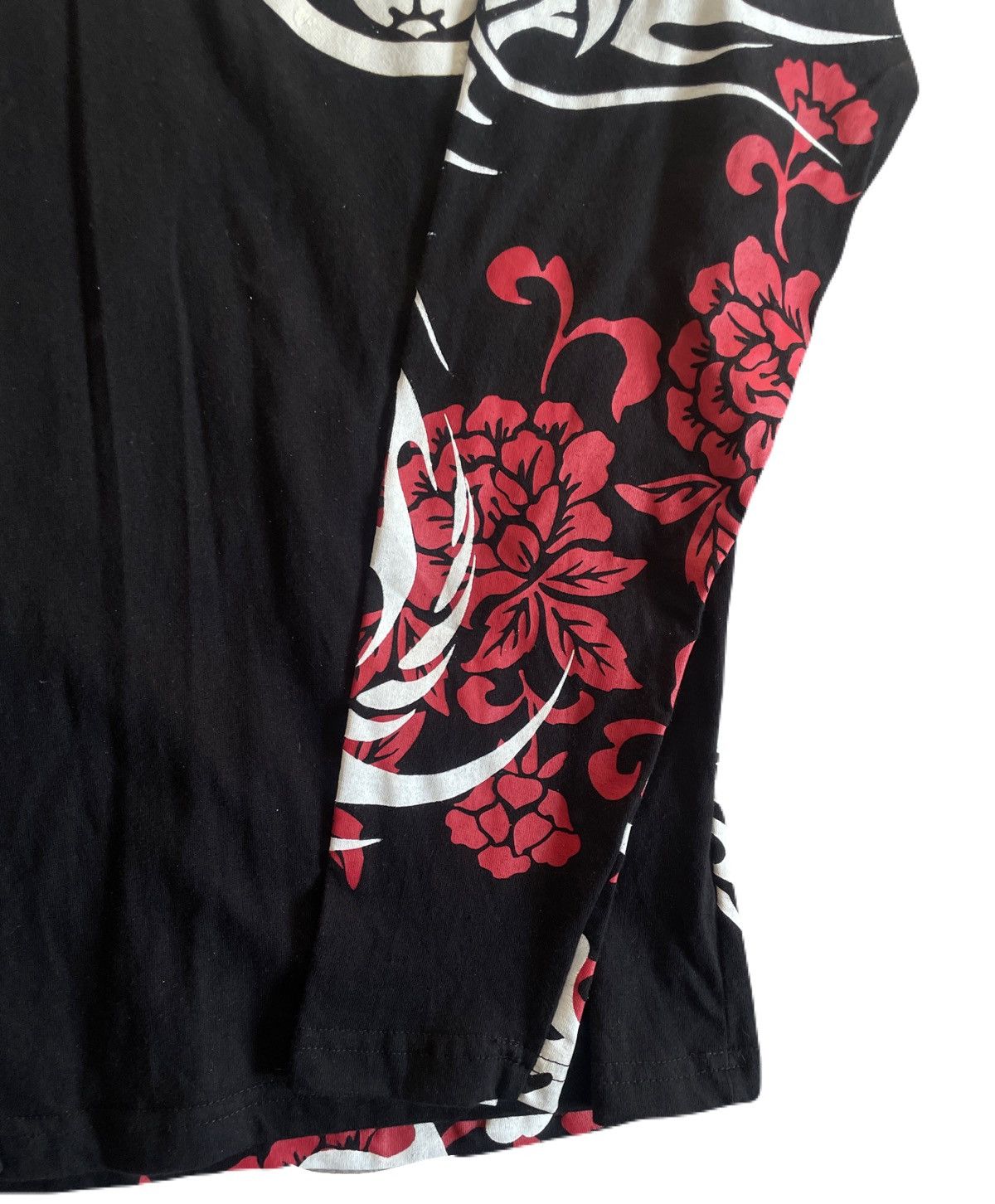 Japanese Brand 2000s Japanese Yakuza Sukajan Dragon Tattoo Long Sleeve Tee Size US S / EU 44-46 / 1 - 5 Thumbnail