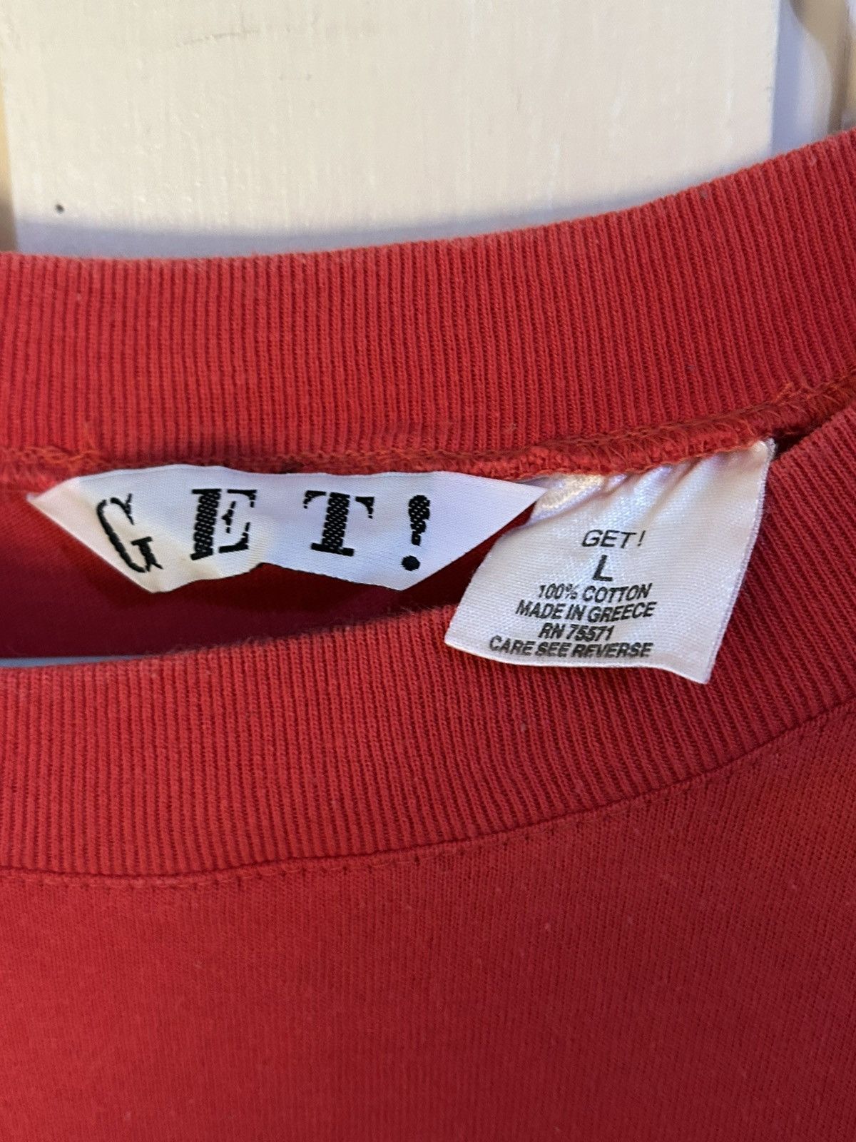 Other vintage red t-shirt branded as "GET!" Size large Size L / US 10 / IT 46 - 3 Thumbnail