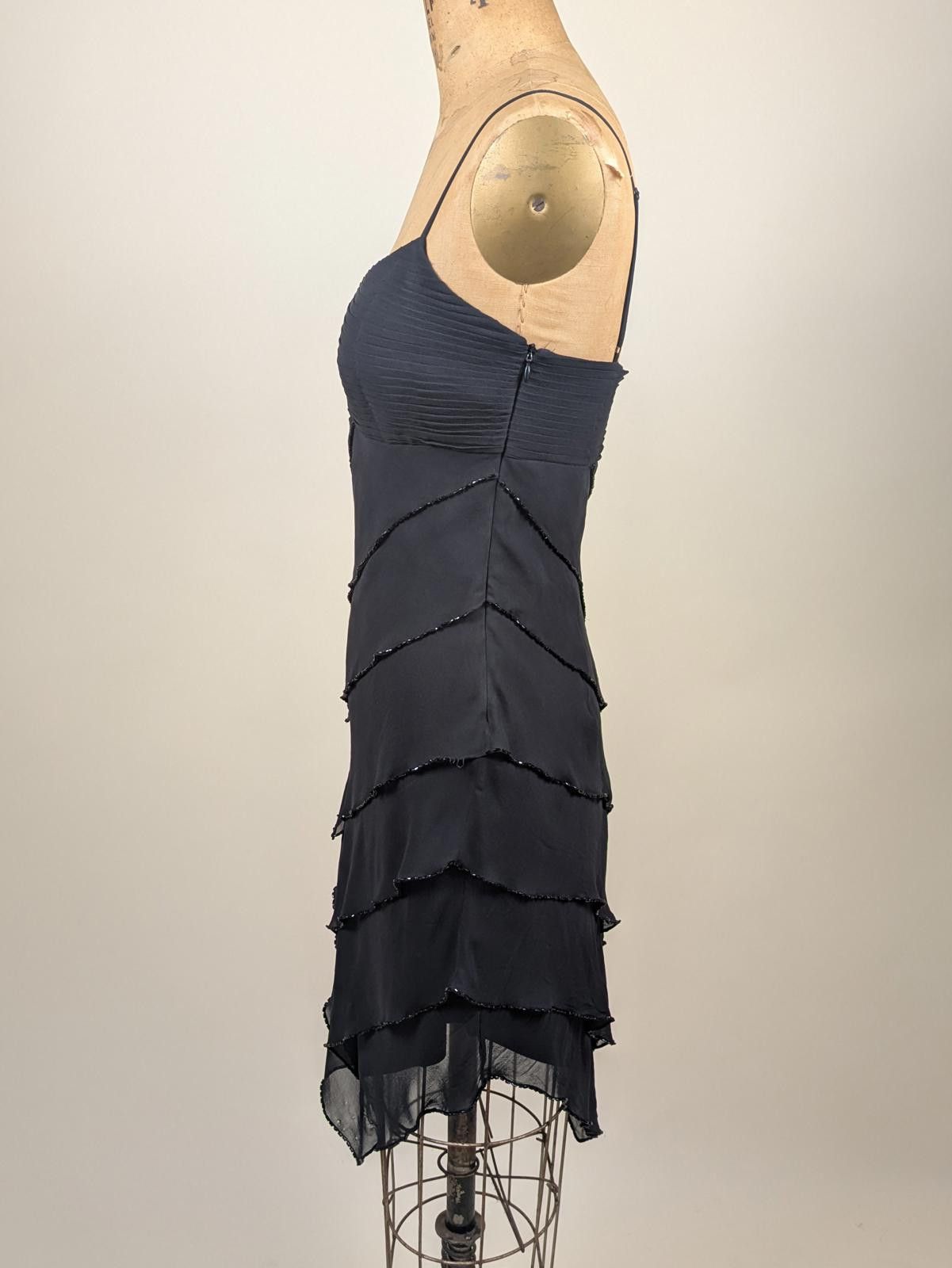 Other Y2K / 2000's Sue Wong silk black dress Size S / US 4 / IT 40 - 5 Thumbnail