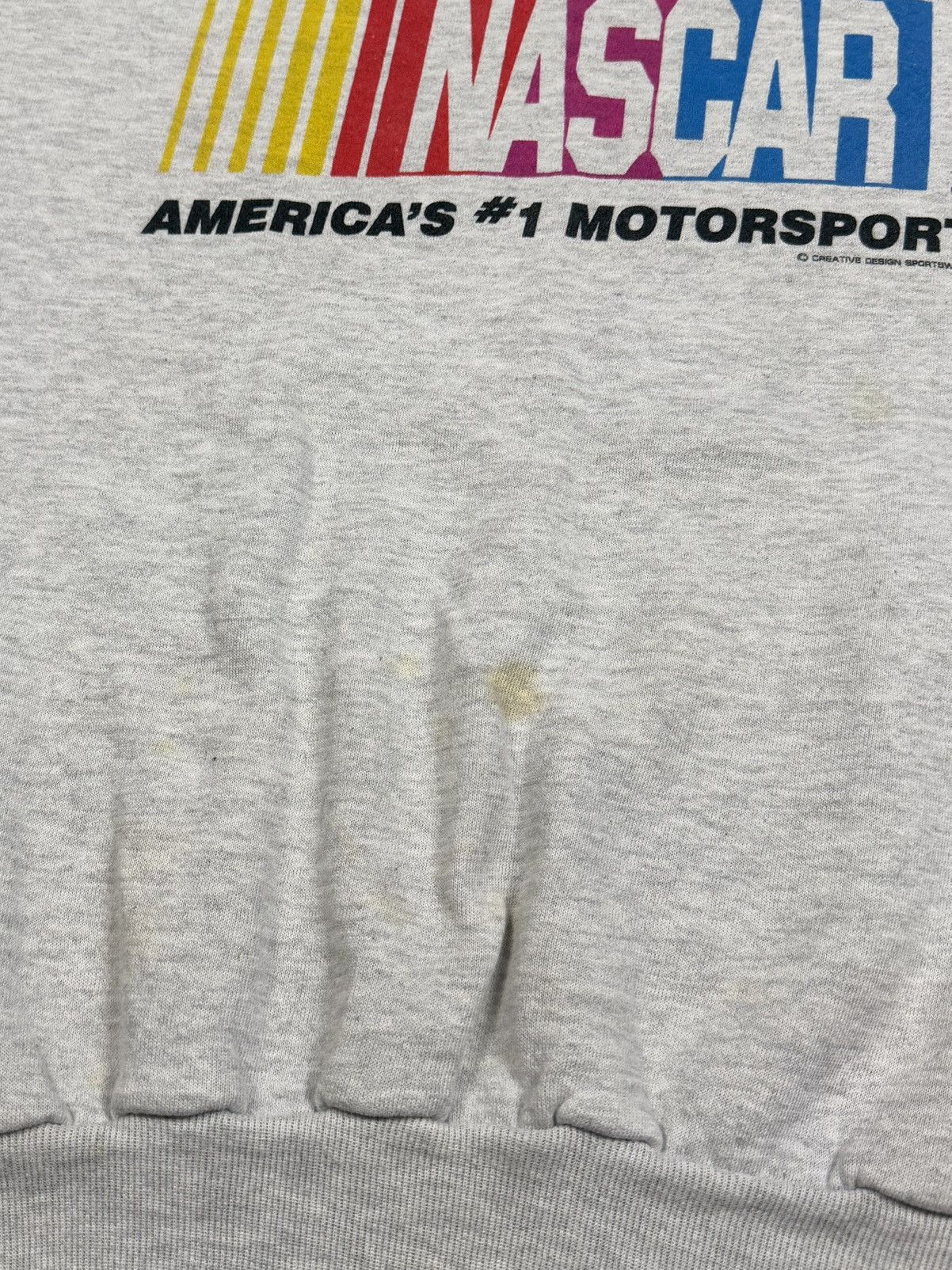 NASCAR Vintage Nascar Logo Crewneck Sweatshirt Pullover 90s Racing Size US XL / EU 56 / 4 - 8 Thumbnail