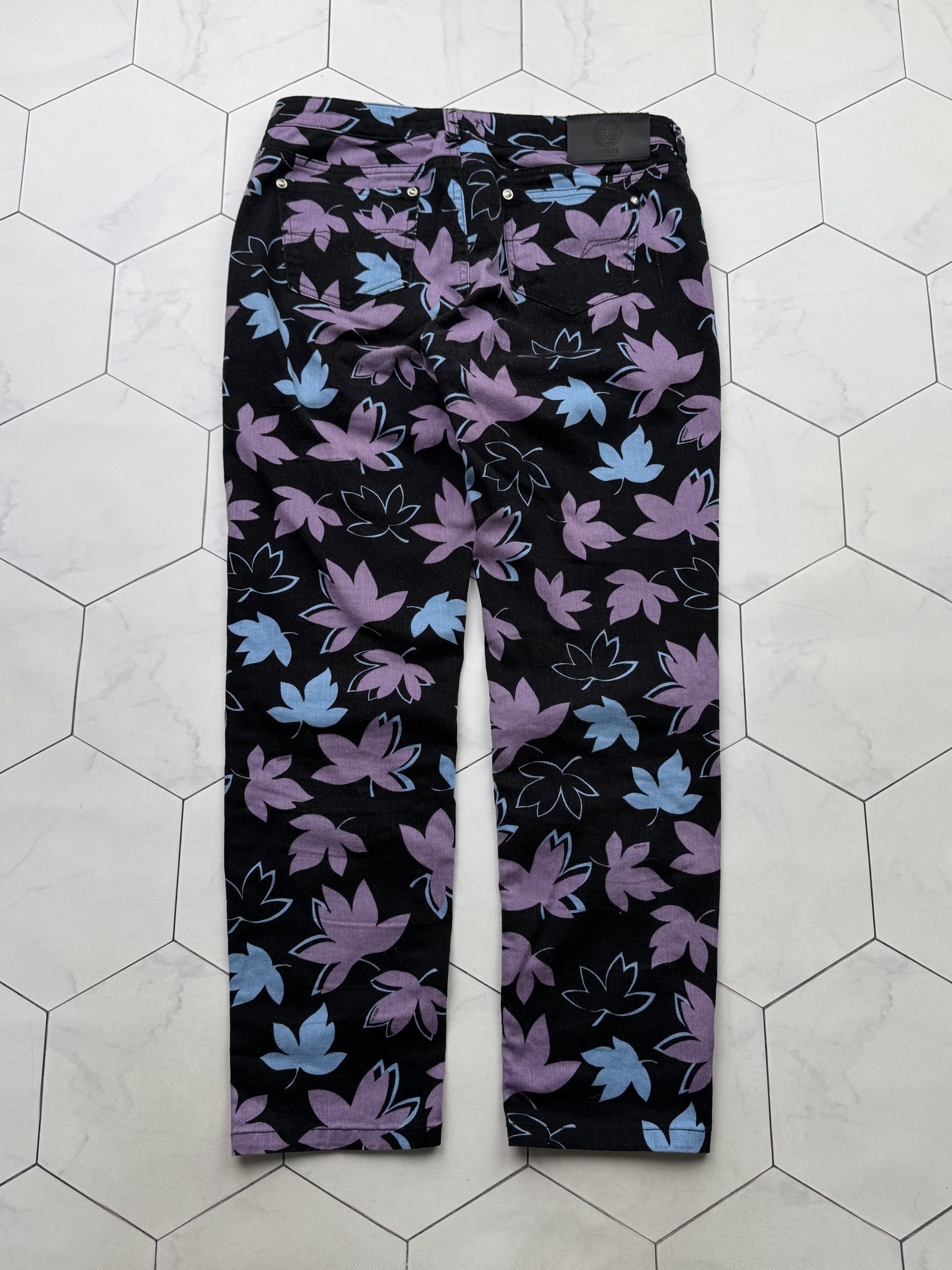 Versus Versace Versus Versace Printed Jeans (B23) Size 29" - 10 Thumbnail