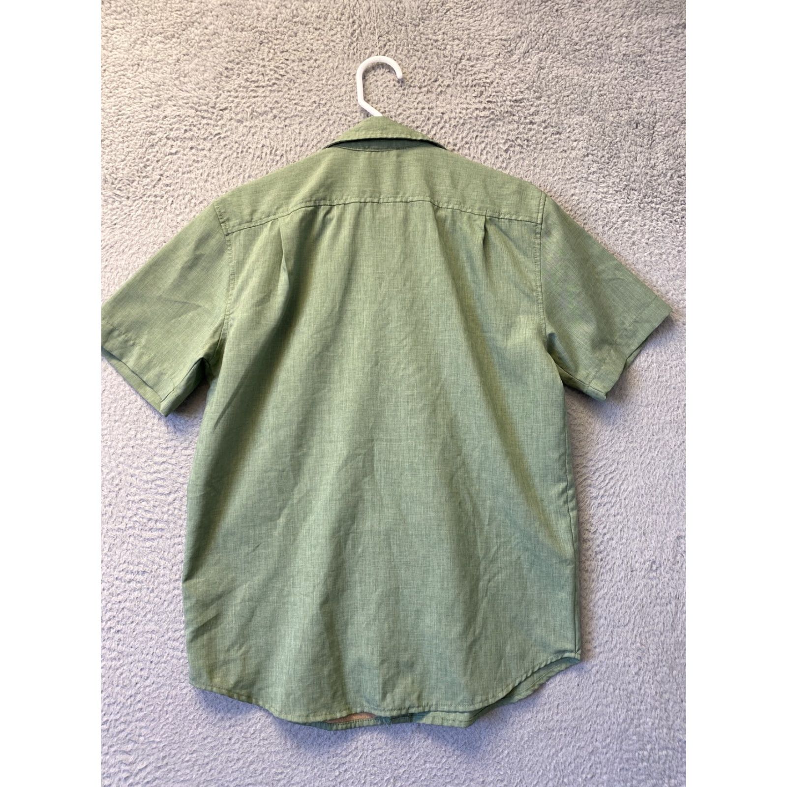 Orvis Orvis Mens Shirt Small Short Sleeve Button Up Green Fishing Outdoor / 101-39 Size US S / EU 44-46 / 1 - 7 Thumbnail
