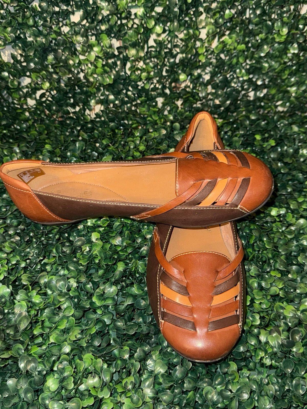 Clarks Clarks Womens Gracelin Gemma Multi Brown Loafer 8 leather Grailed