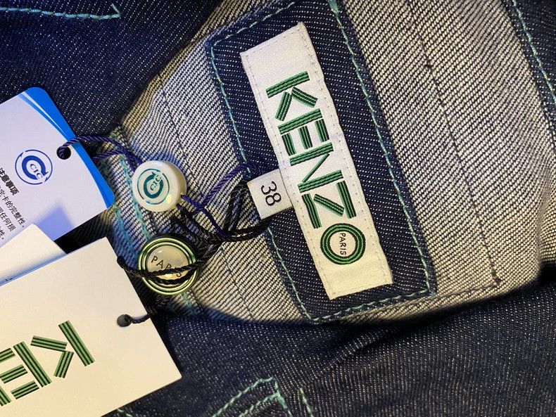 Kenzo KENZO Ladies' denim jackets Size XS / US 0-2 / IT 36-38 - 3 Thumbnail