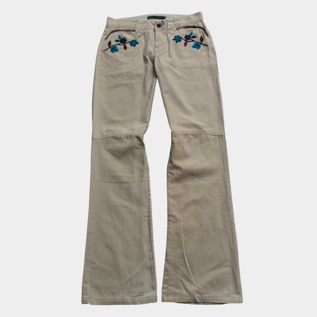 RRL Ralph Lauren Ralph Lauren flower pocket boothcut pants Size US 29 - 1 Thumbnail