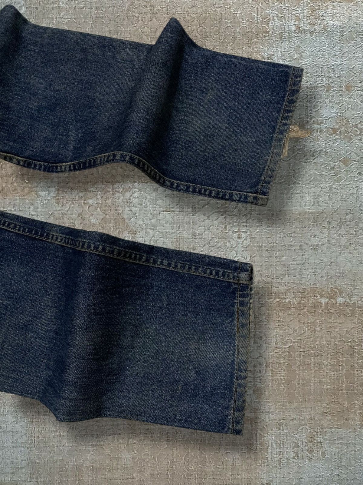 Levi's Vintage Clothing Vintage 1990s Designer Levis 501 Skull Distressed Denim Size US 31 - 15 Thumbnail
