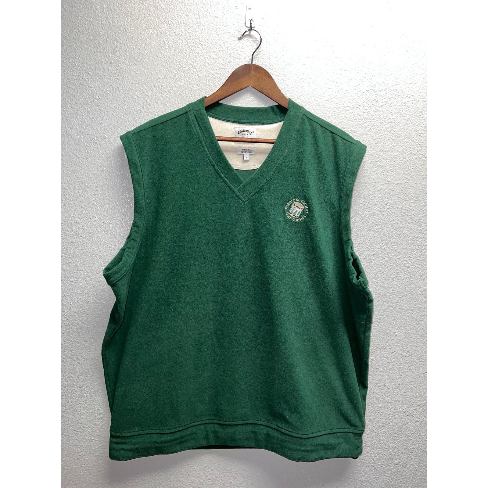 Vintage Callaway Golf Microfleece Sweater Vest Pueblo De Cochiti L Size US L / EU 52-54 / 3 - 1 Thumbnail