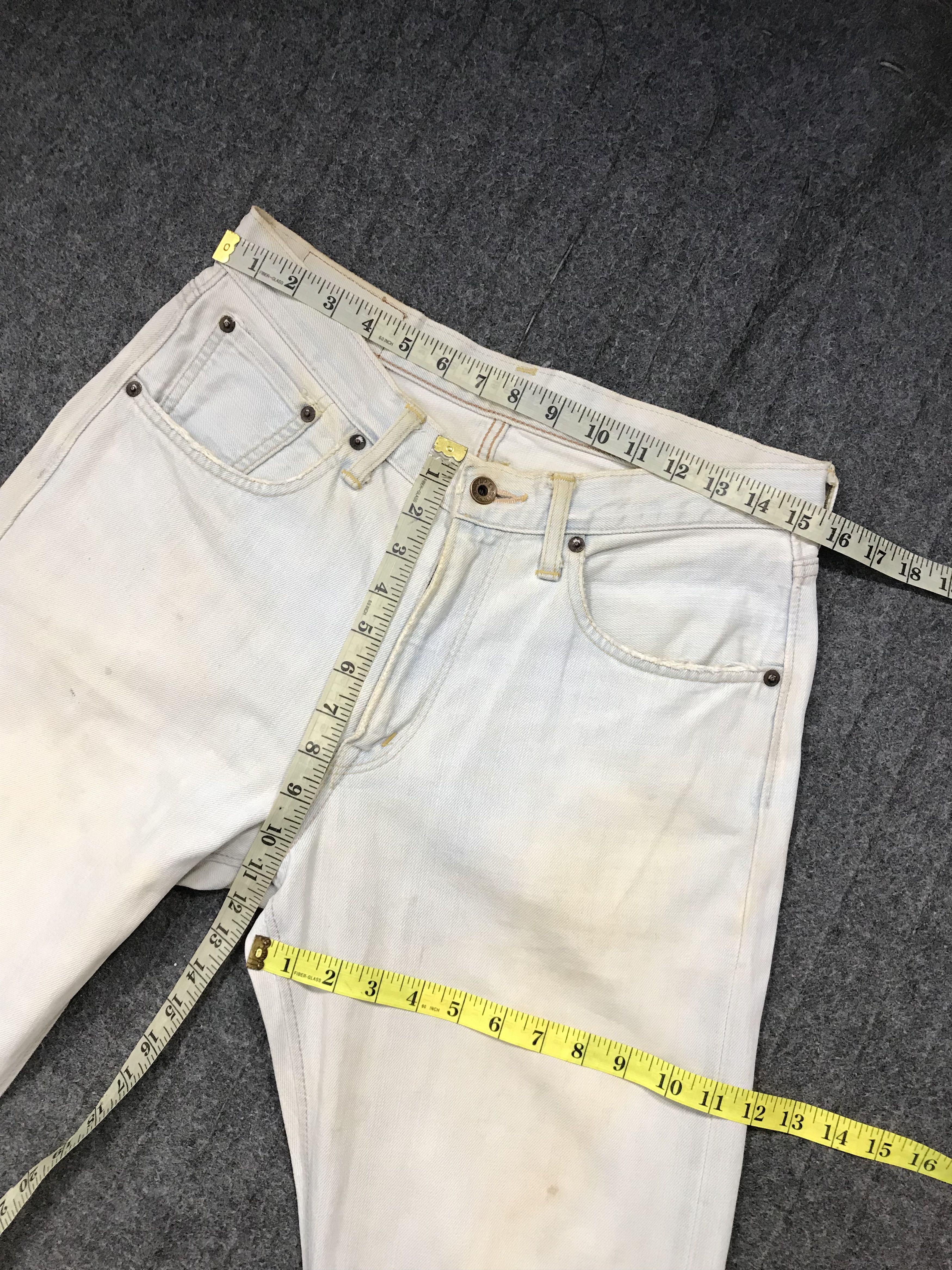 Edwin × Japanese Brand Vintage Edwin 505zx Selvedge Workwear Denim Style Size US 31 - 19 Thumbnail