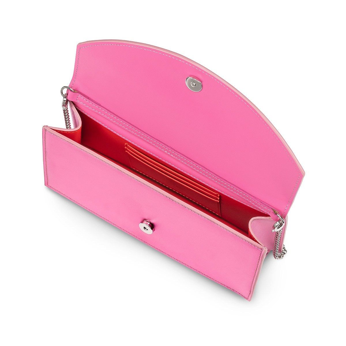 Christian Louboutin oc11z0525 Loubi54 Calf Laminato in Pink Size ONE SIZE - 5 Thumbnail